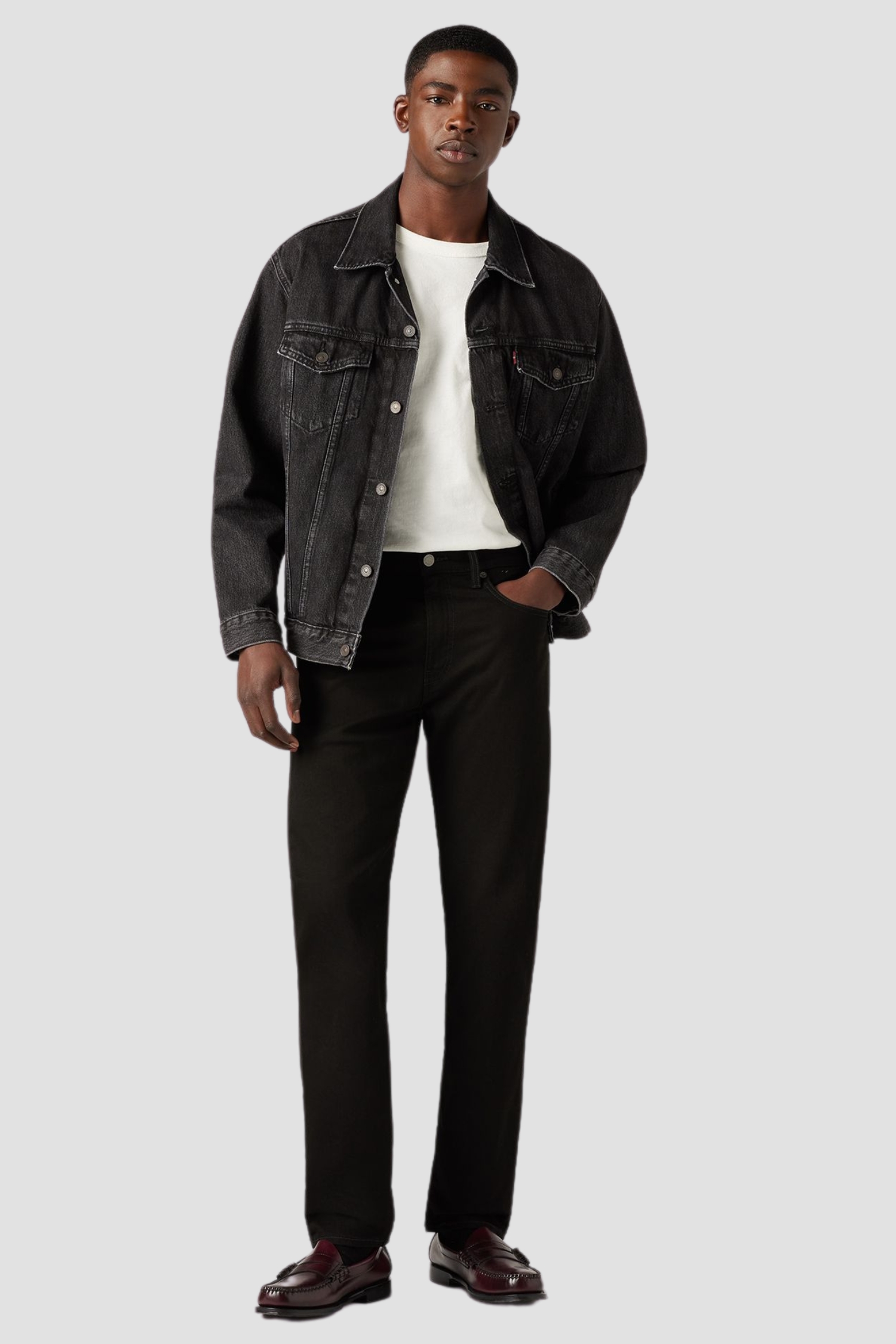 Чоловічі чорні джинси 502™ Taper Levi’s® 29507;0031