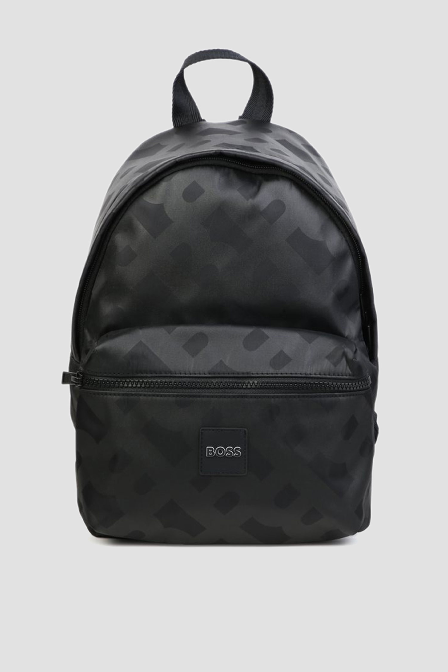 Дитячий чорний рюкзак з візерунком BOSS kids J50970;09B