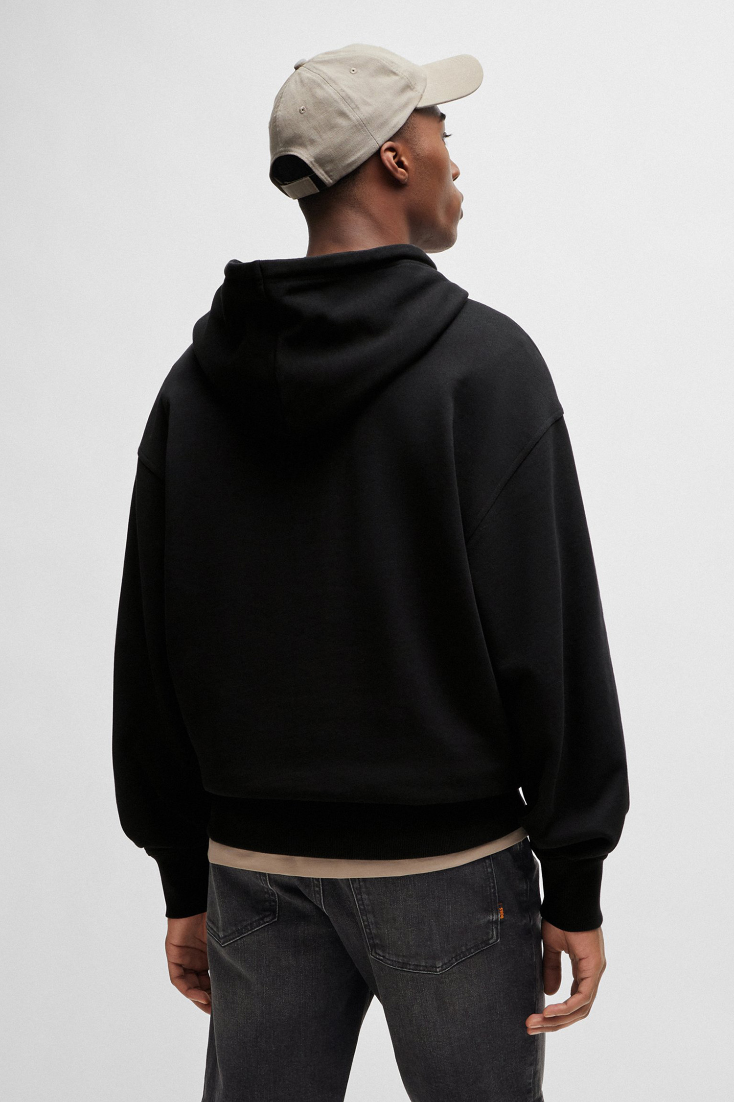 Чоловіче чорне худі BOSS 50514530;001