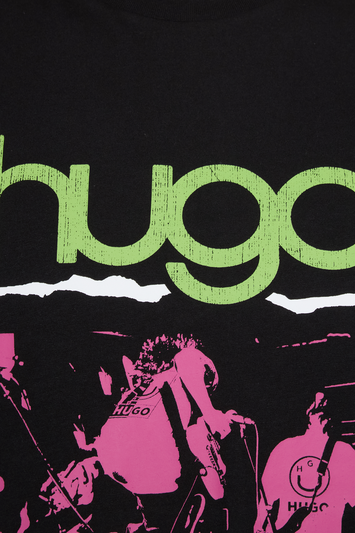 Мужская черная футболка HUGO BLUE 50543494;001