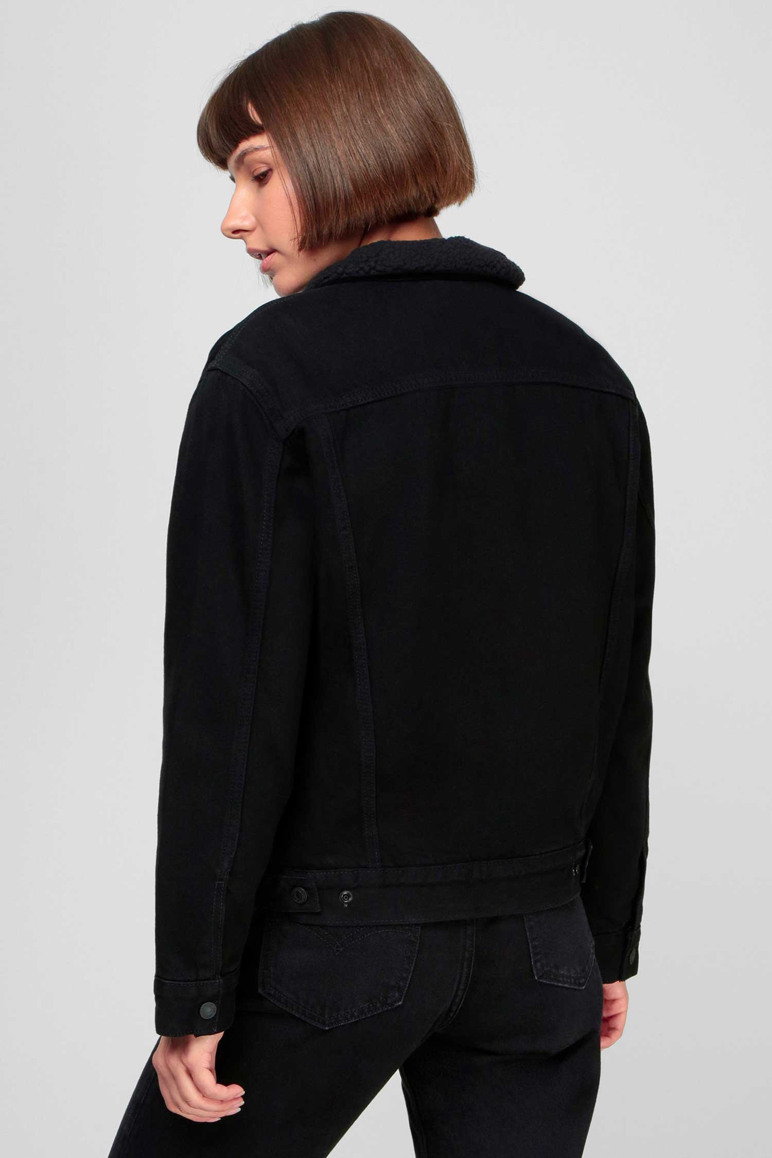 Жіноча чорна джинсова куртка Levi’s® 36137;0015