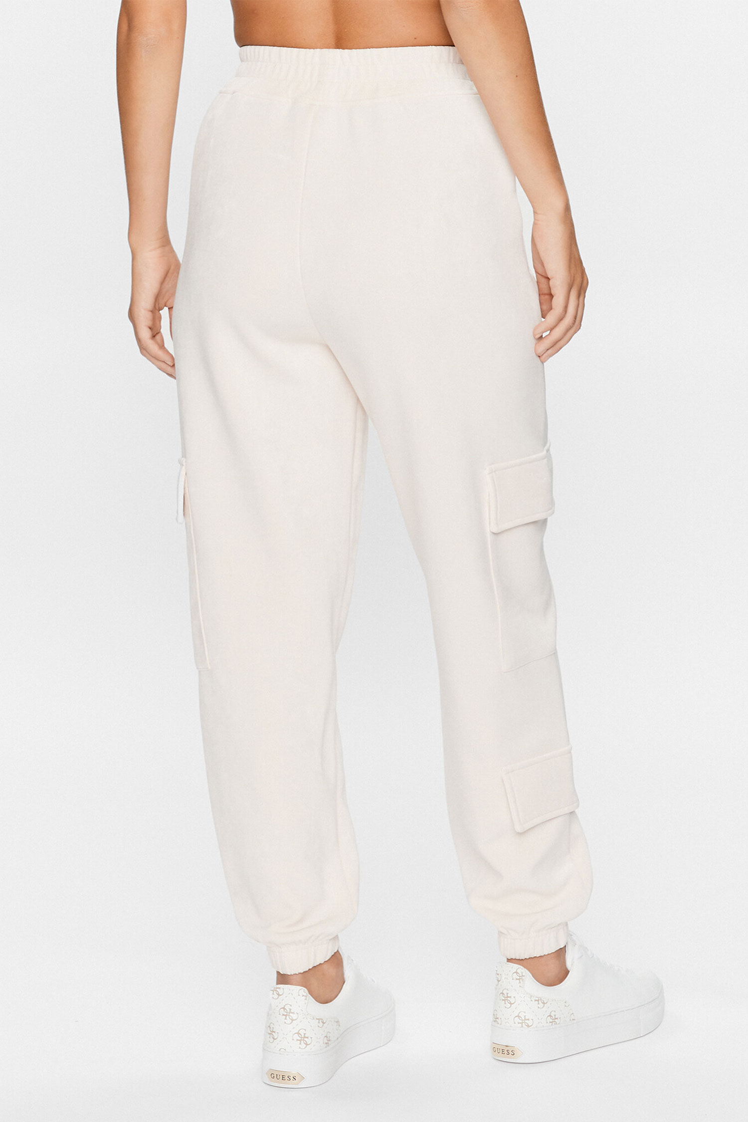 Женские розовые спортивные брюки Guess V3YB05.KBC00;G1DW