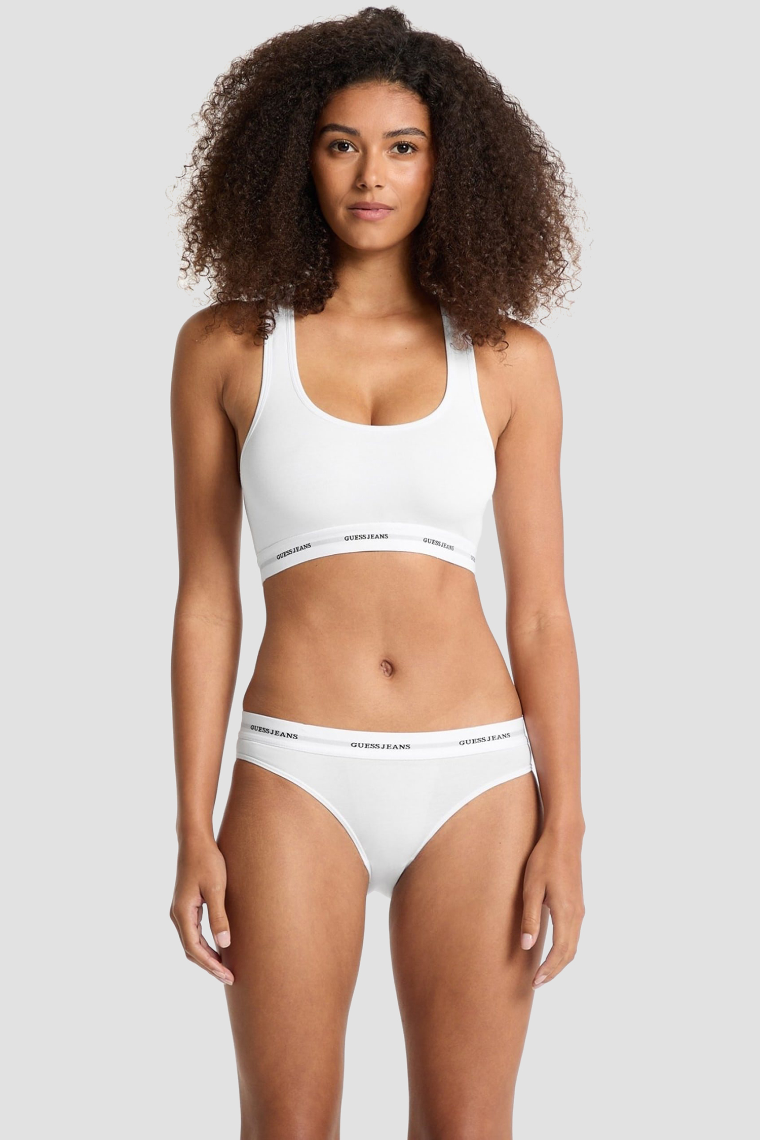 Женские белый топ Guess Jeans W4BZ31.KBBU1;G011