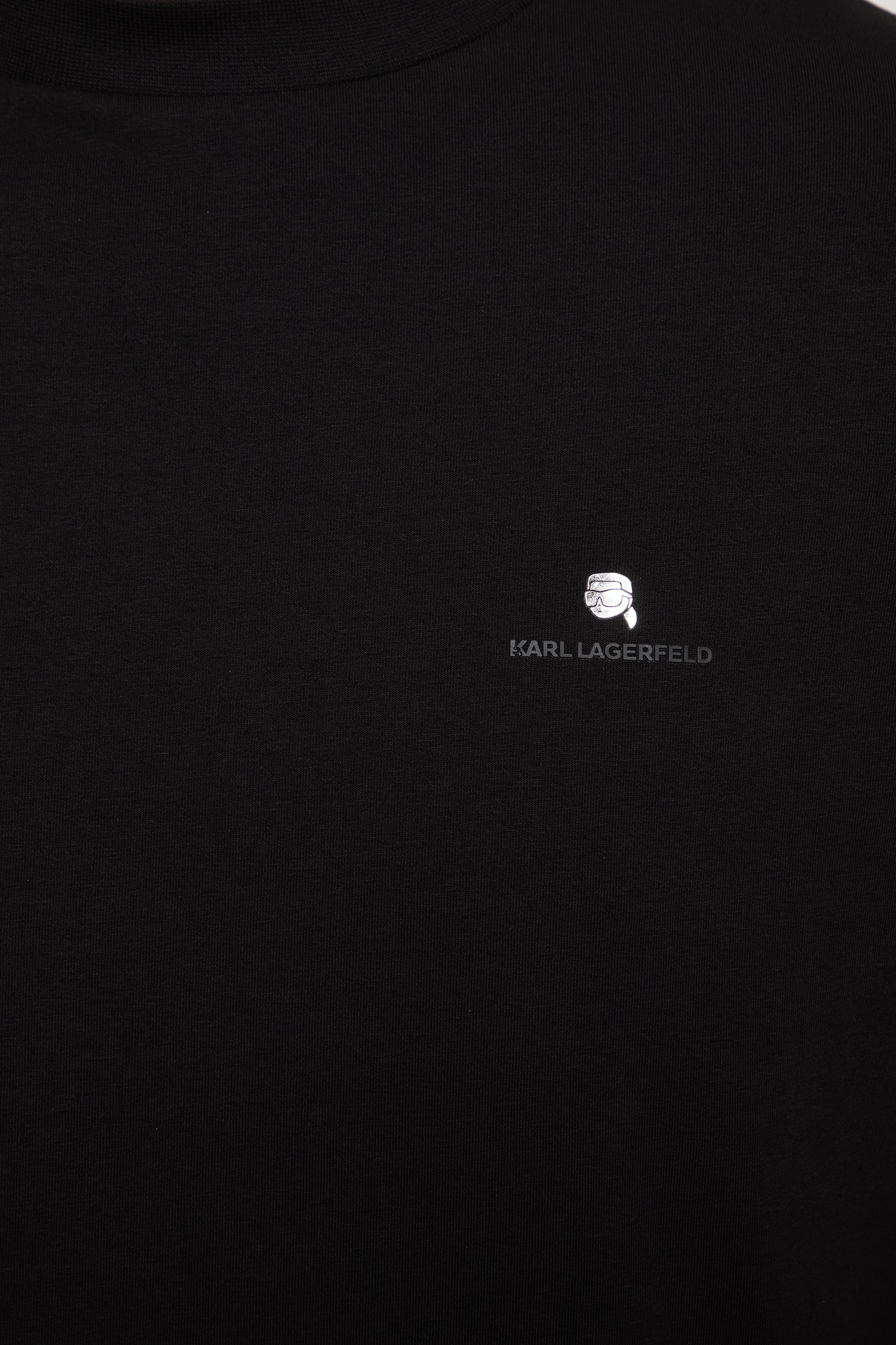 Чоловіча чорна футболка Karl Lagerfeld 554235.755053;990