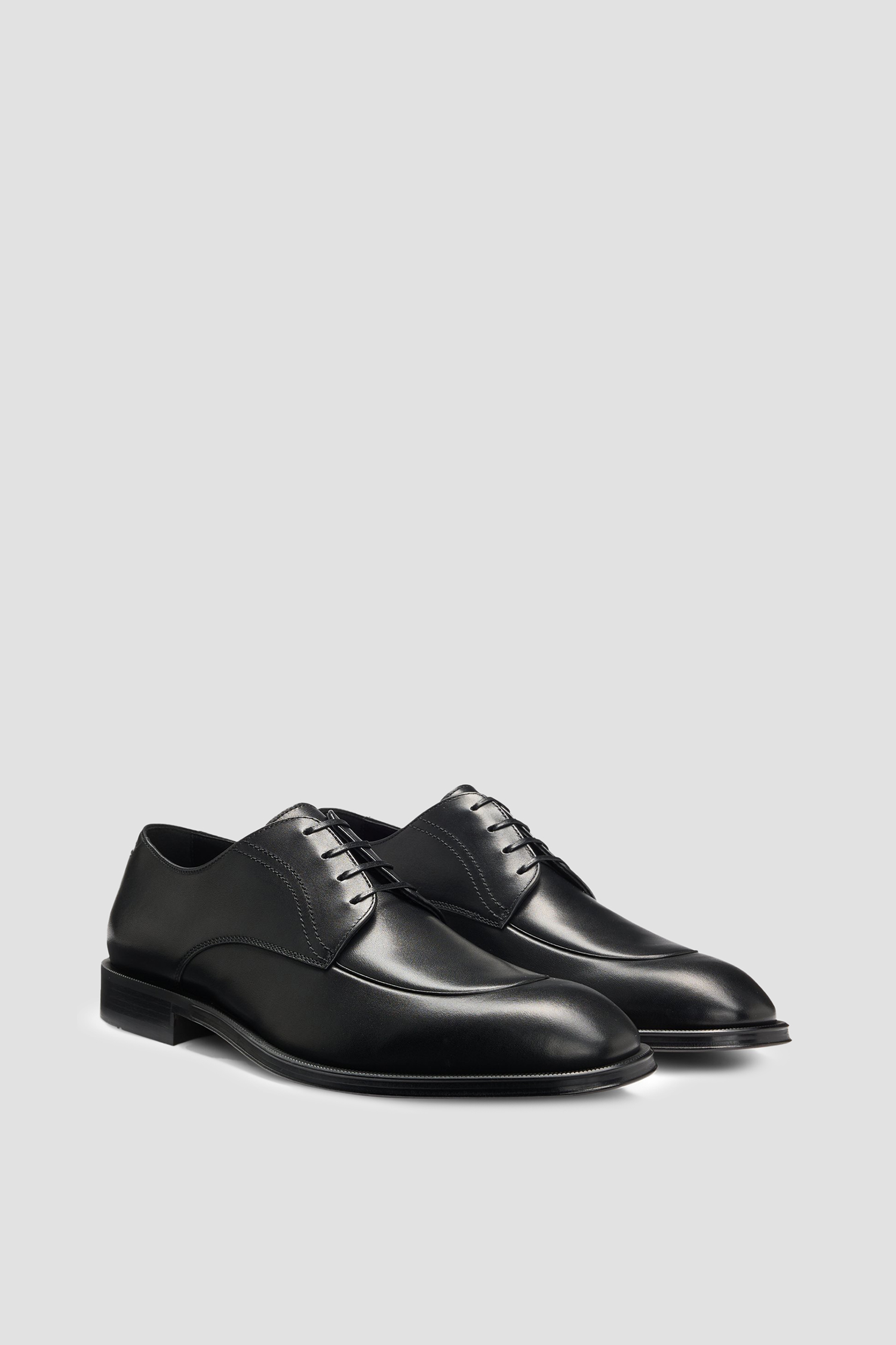 Мужские черные кожаные дерби BOSS 50540905;001