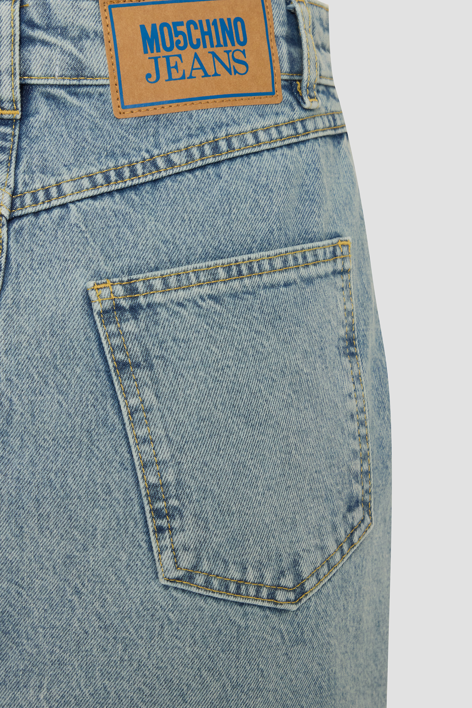 Женская голубая джинсовая юбка Moschino A0112.3217;1295