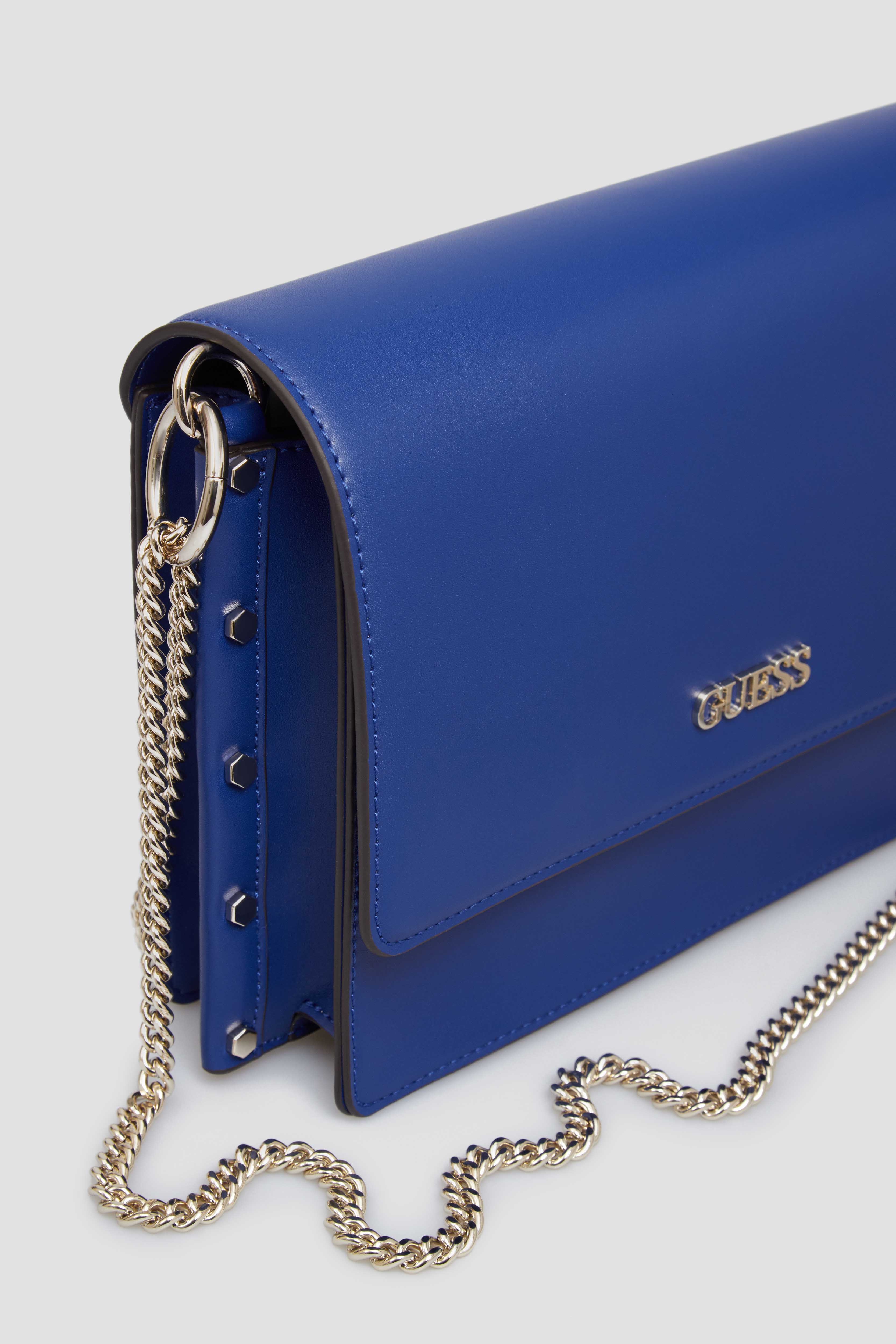 ゆぅ Жіноча синя сумка Guess HWVG78.80210;BLU — Ultrashop