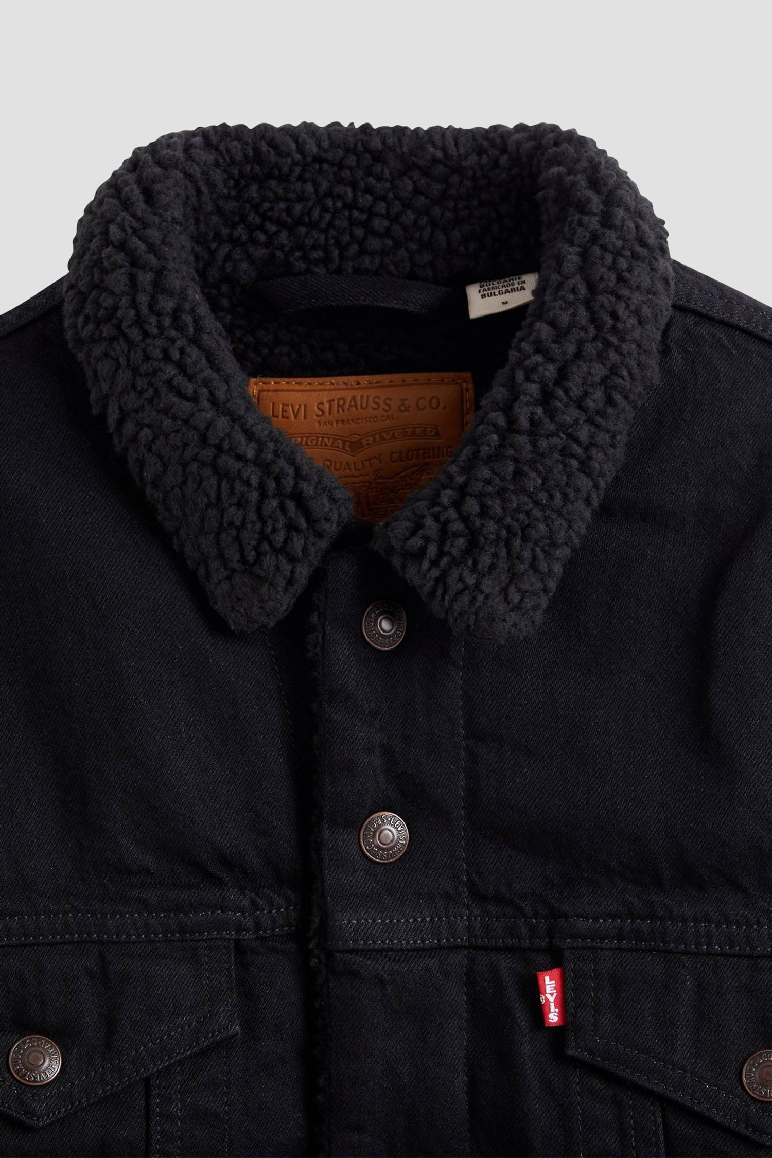 Чоловіча чорна джинсова куртка Levi’s® 16365;0100