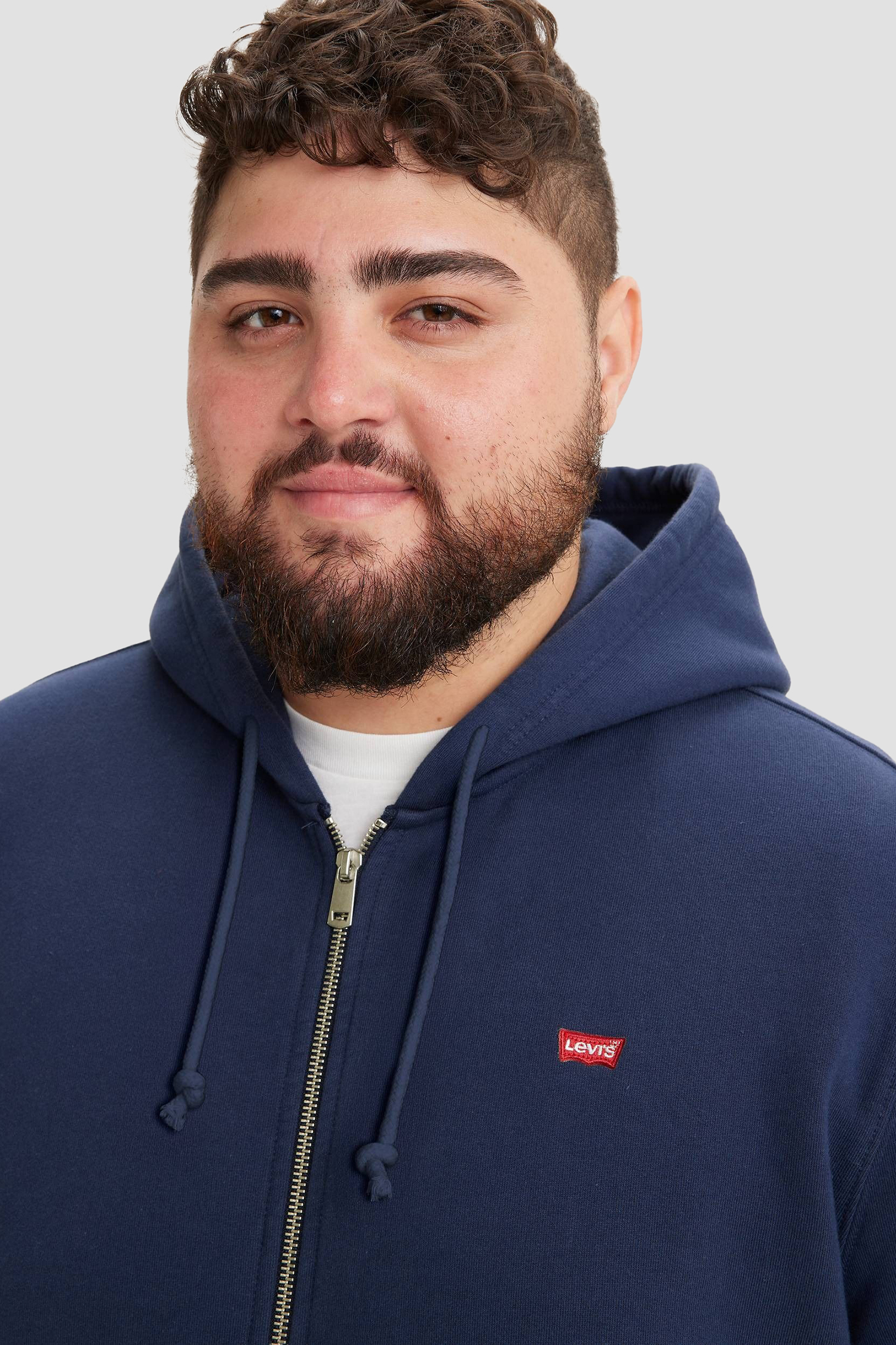 Мужская темно-синяя кофта на молнии Levi’s® A2622;0002
