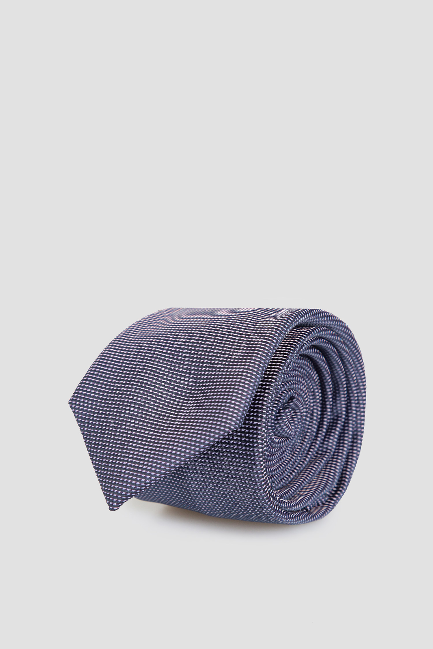 Мужской фиолетовый галстук с узором BOSS 50419715;508