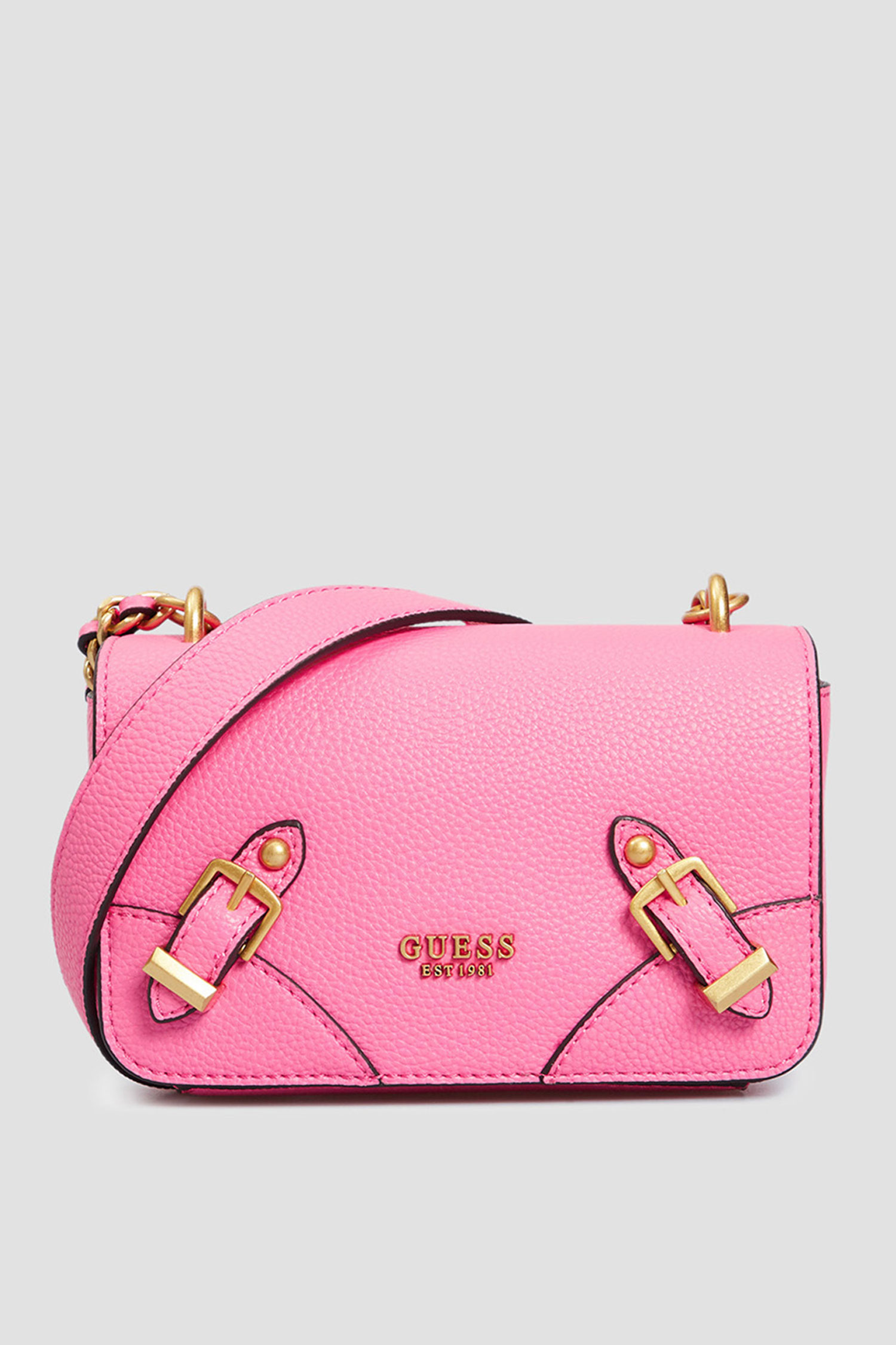 Женская розовая сумка Guess HWBA87.44780;WAT