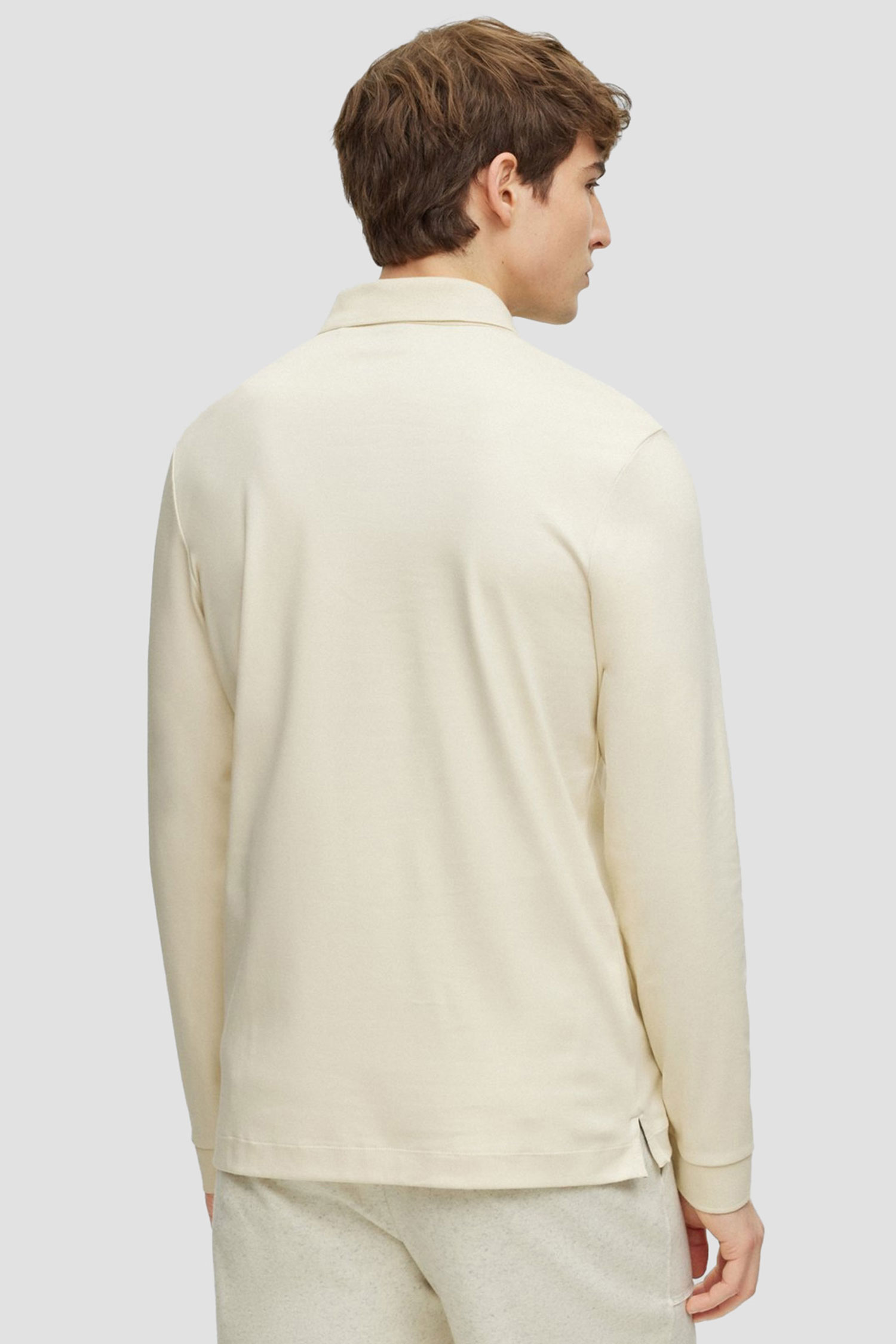 Чоловіче бежеве поло BOSS 50468392;131