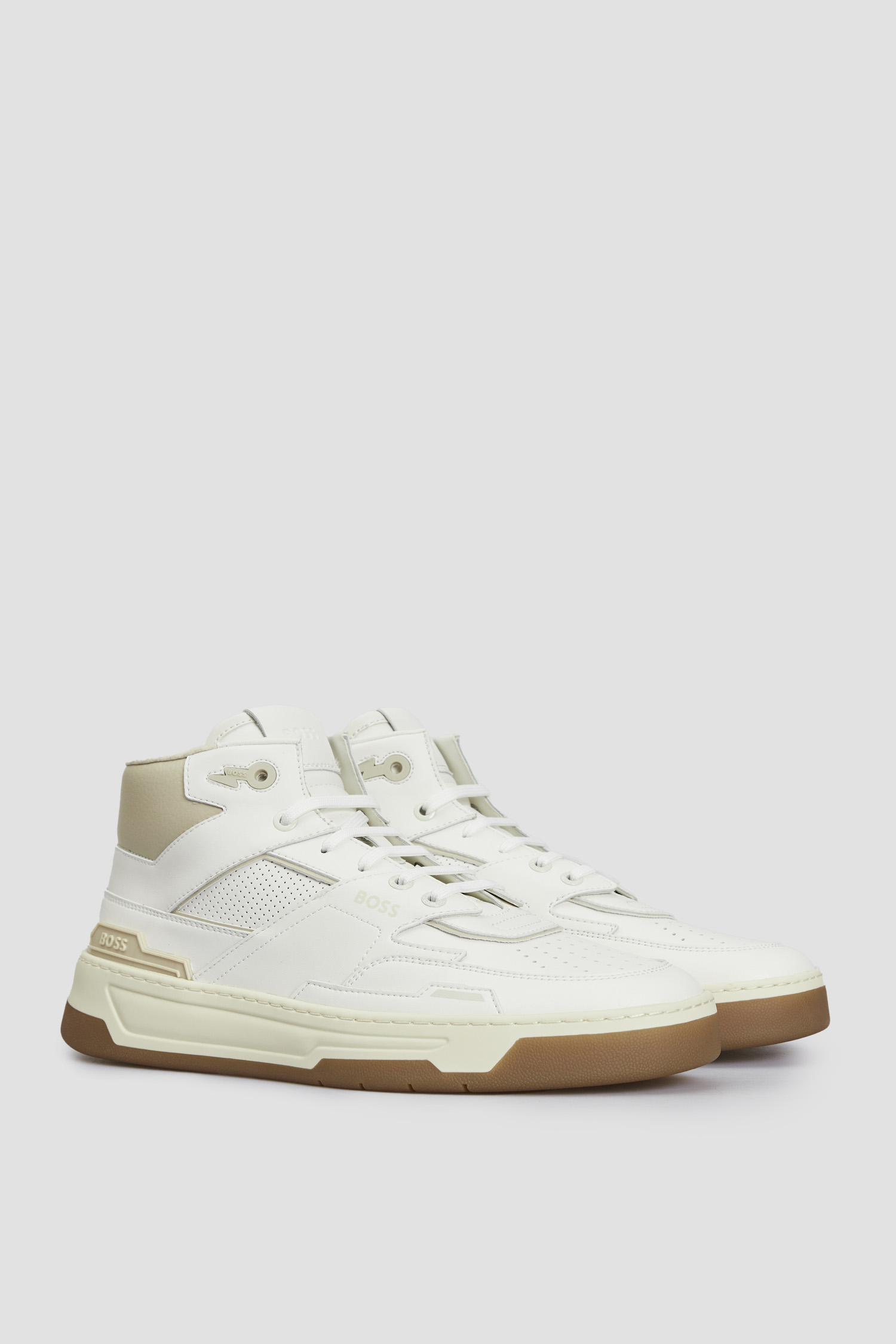 Чоловічі білі хайтопи BOSS 50503940;120