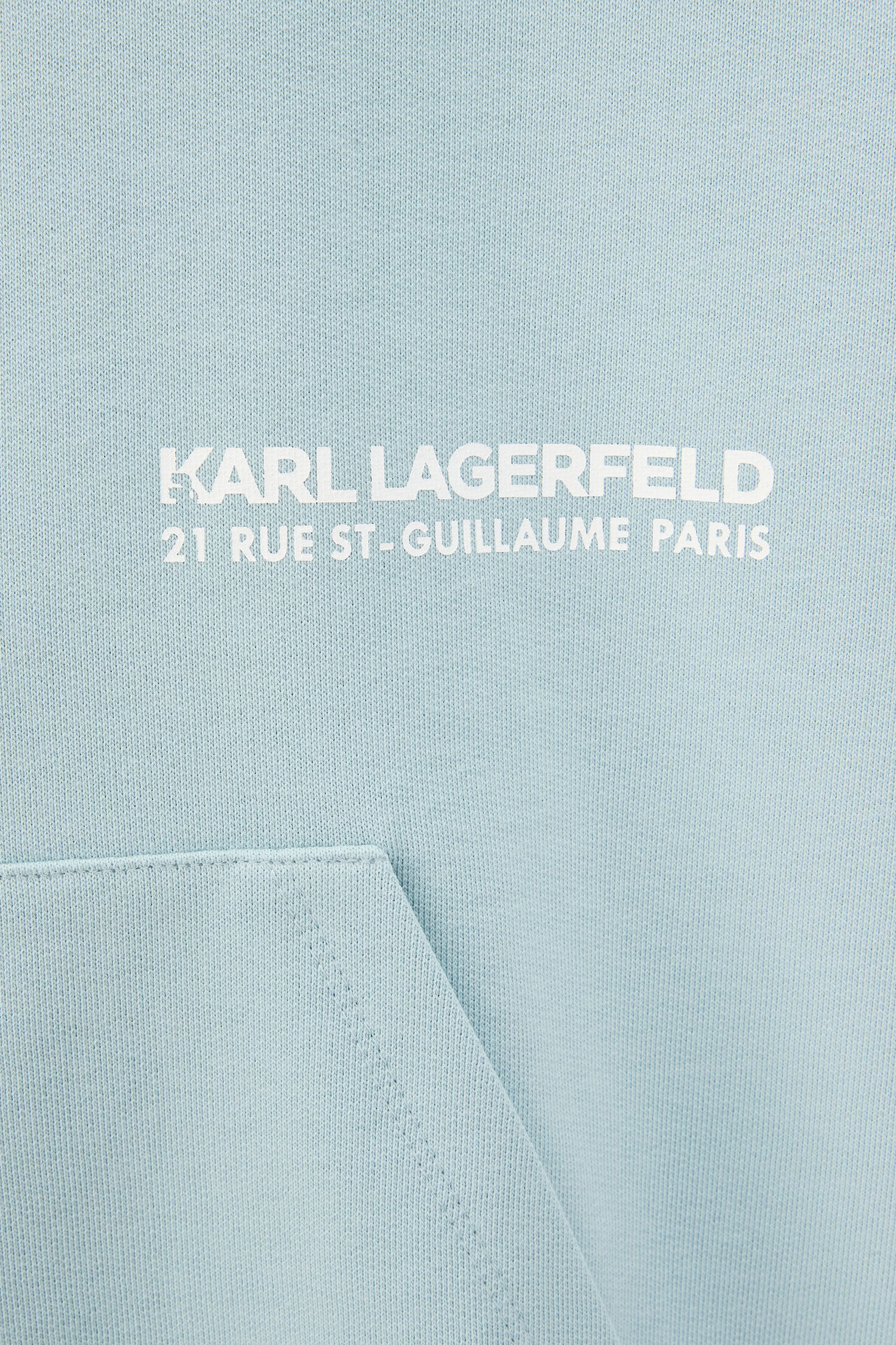 Мужское голубое худи Karl Lagerfeld 551904.705192;600