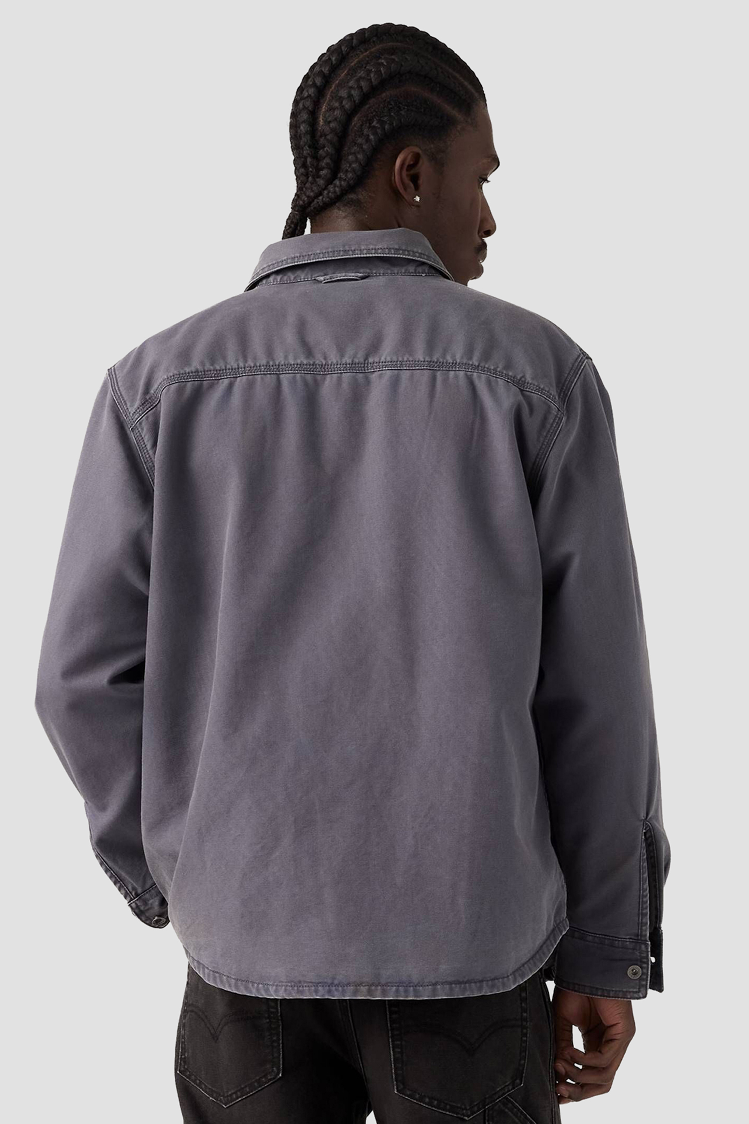 Мужская серая джинсовая рубашка Levi’s® 007UT;0001