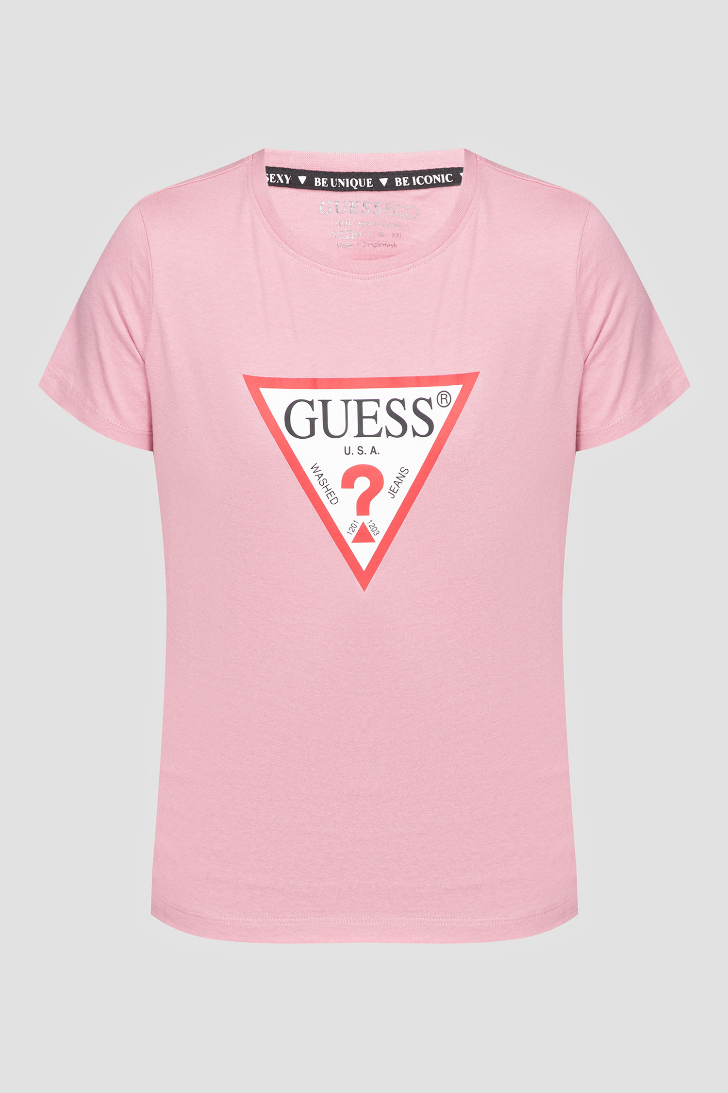 Жіноча рожева футболка Guess W1YI1B.I3Z11;G67G