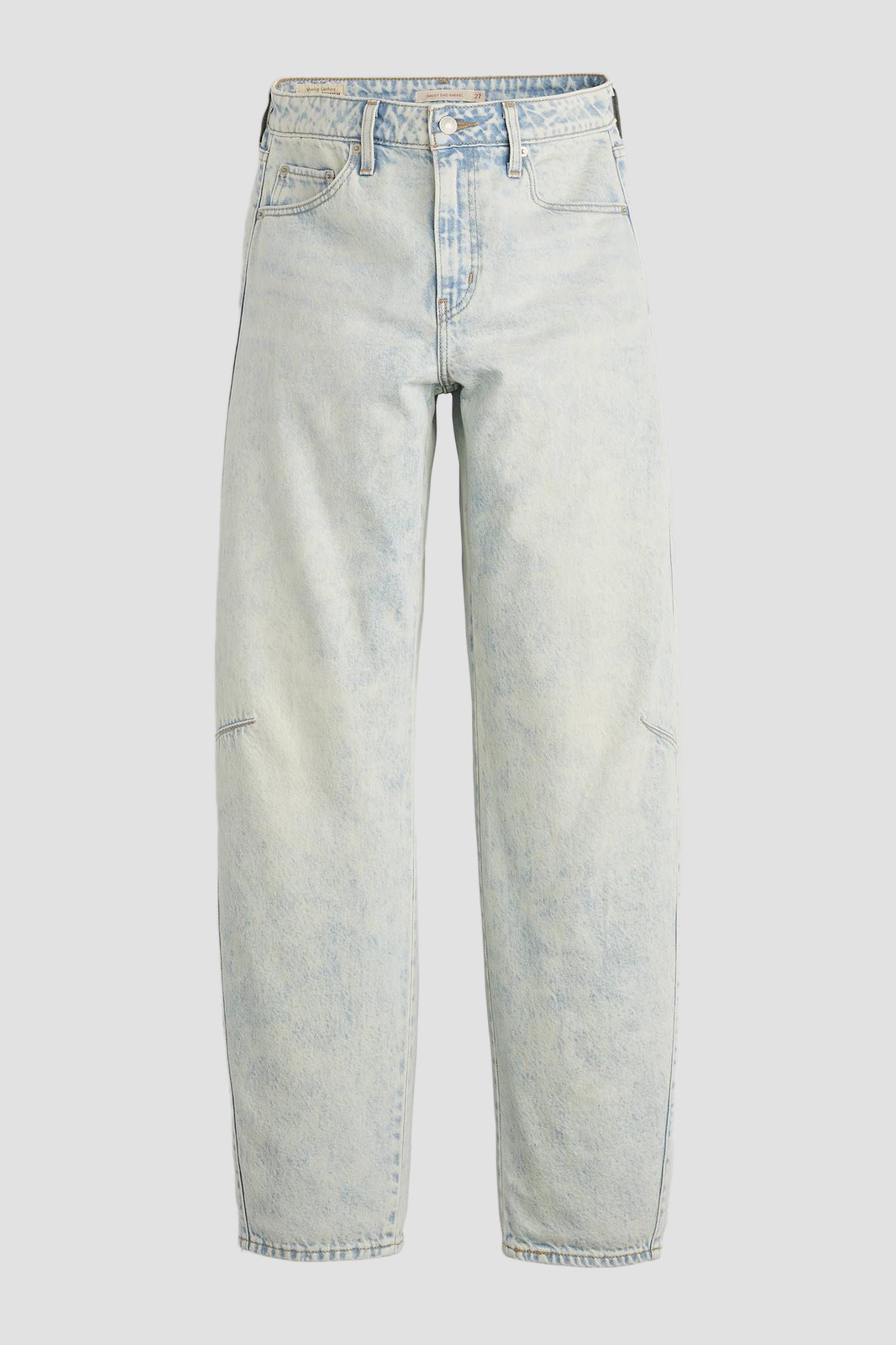 Женские голубые джинсы Baggy Dad Barrel Levi’s® 0039A;0017