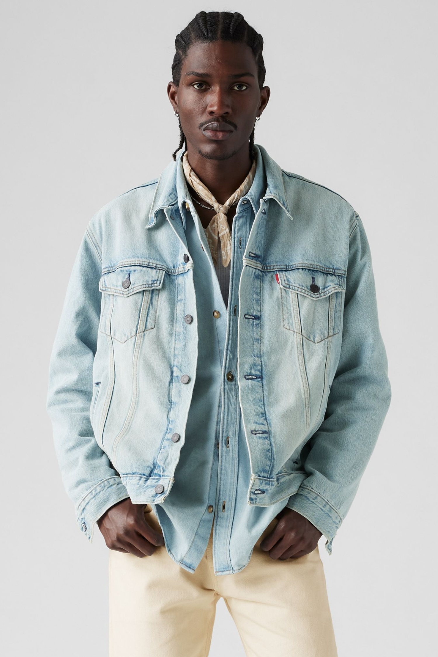 Мужская голубая джинсовая куртка Levi’s® 72334;0599