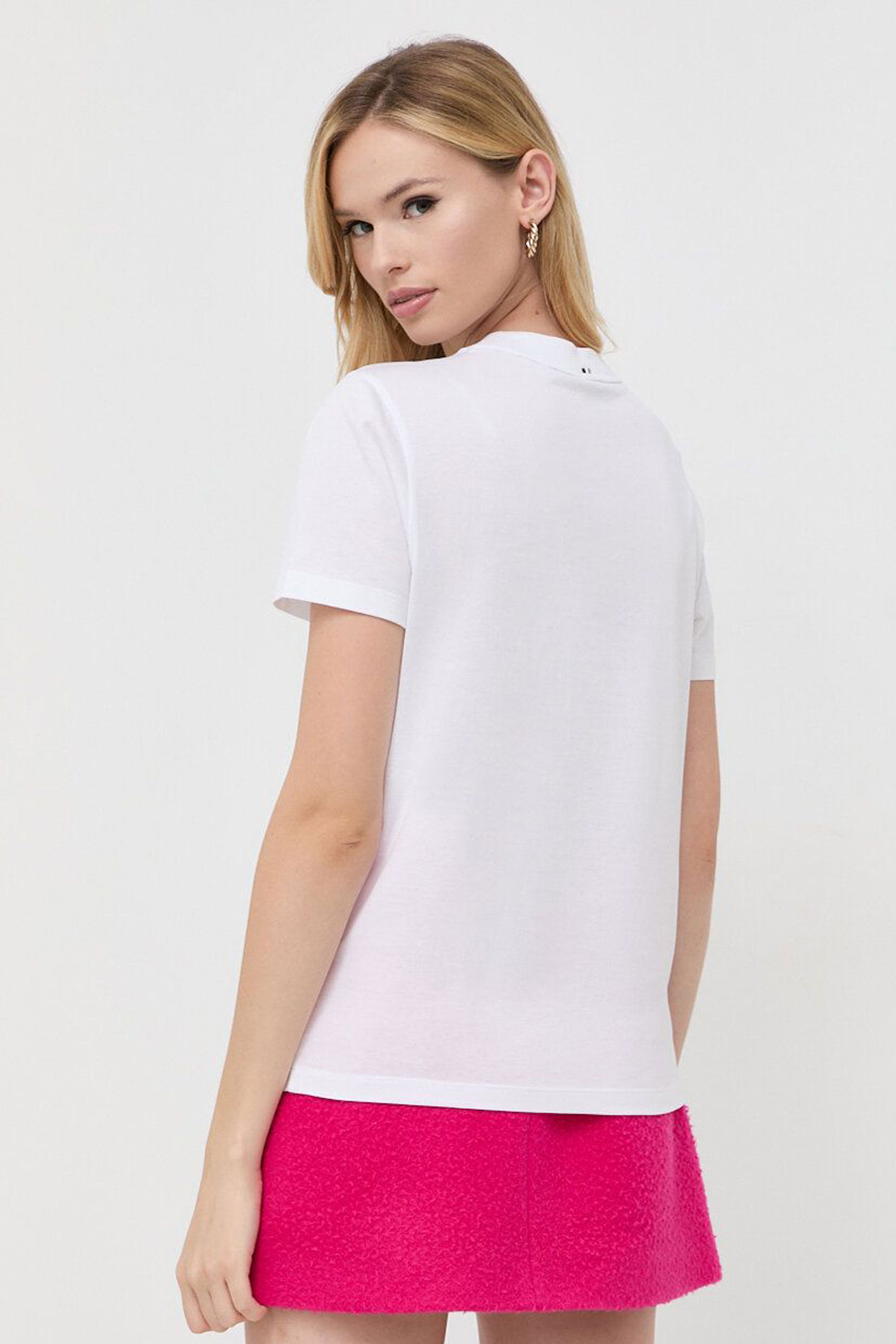 Женская белая футболка BOSS 50501990;100