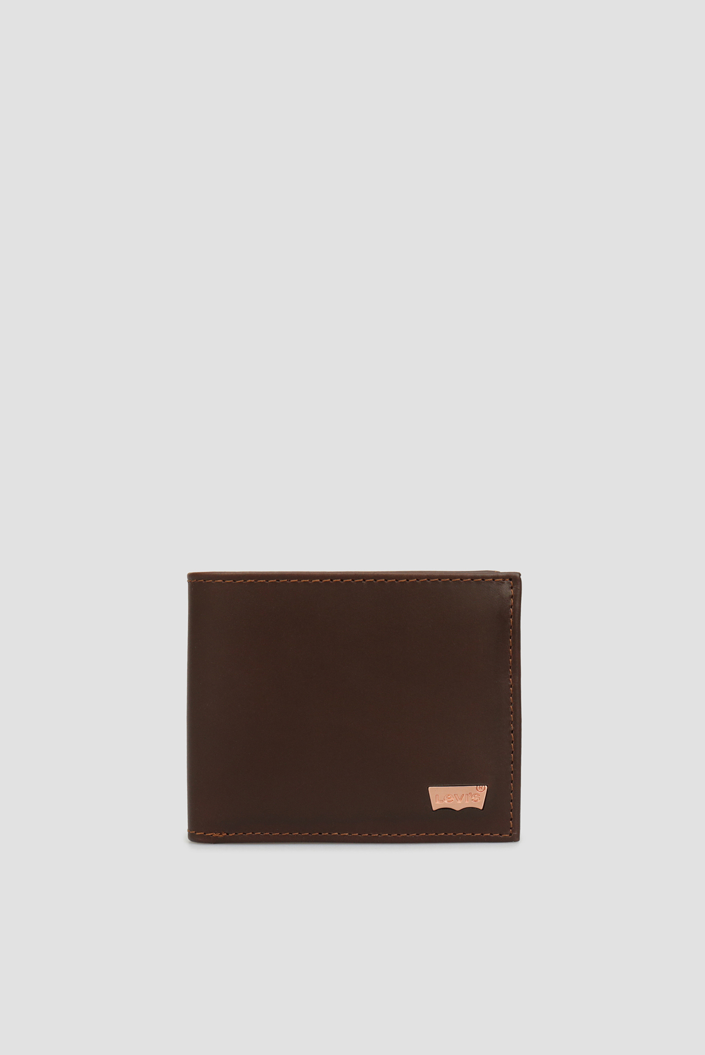Мужской коричневый кожаный кошелек Levi’s® 231596;4.28