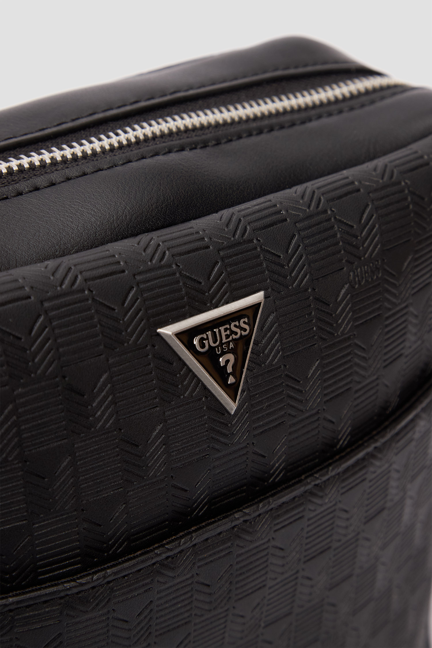 Чоловіча чорна сумка з візерунком Guess HMTODE.P5159;BLA