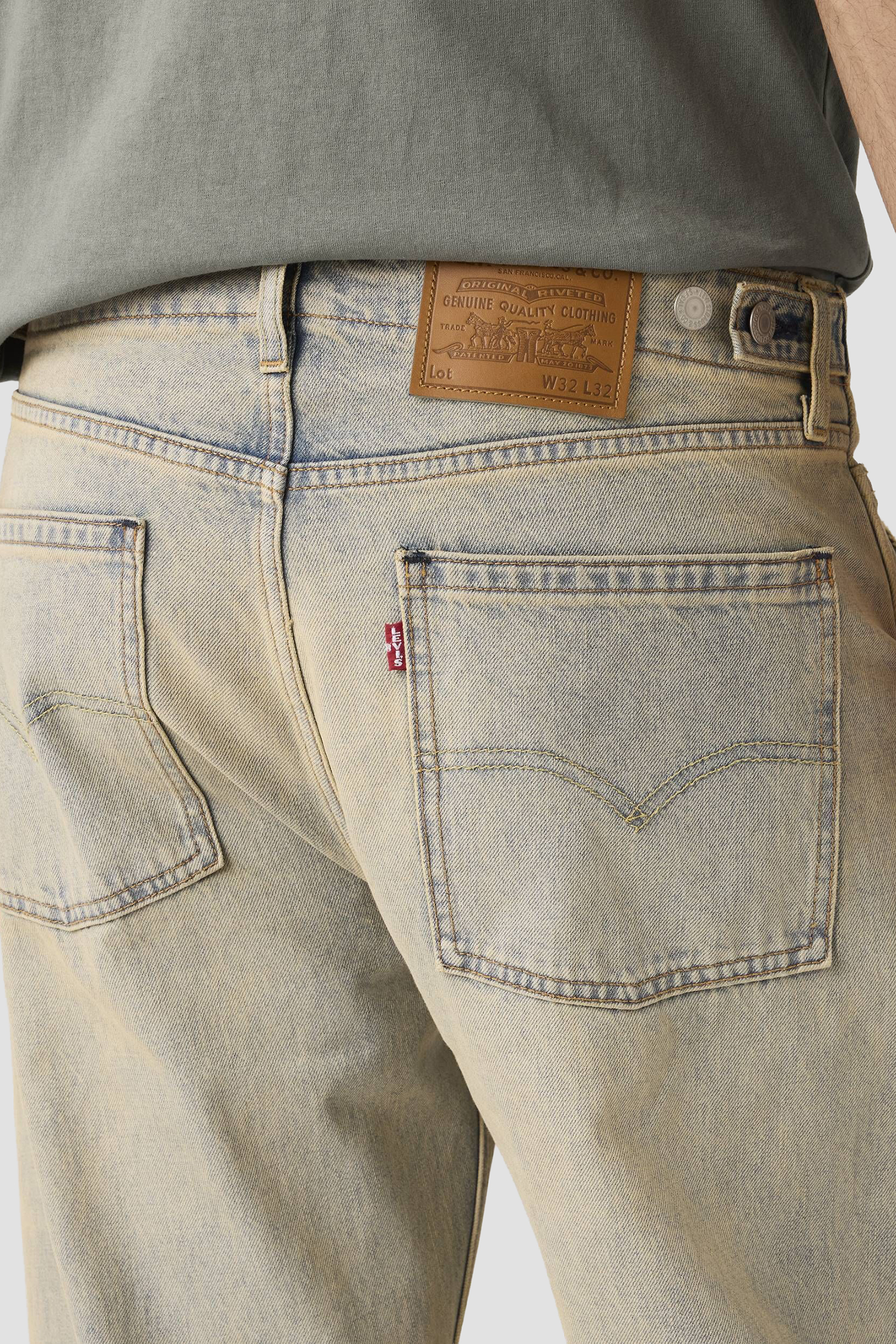 Чоловічі сірі джинси Baggy Barrel Levi’s® 0057O;0004