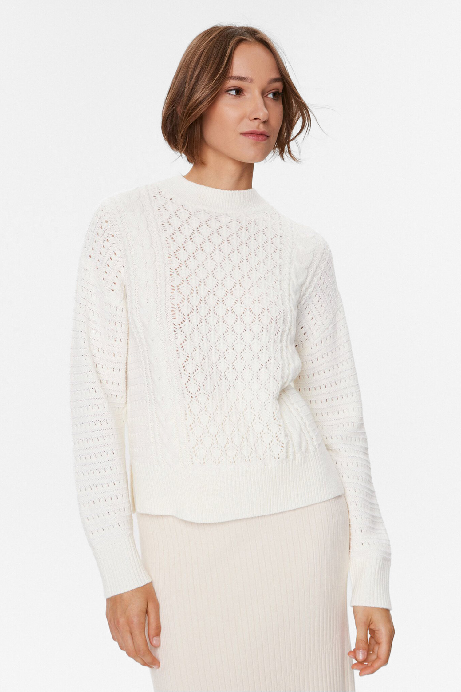Жіночий білий светр Guess W3BR37.Z2X40;G012