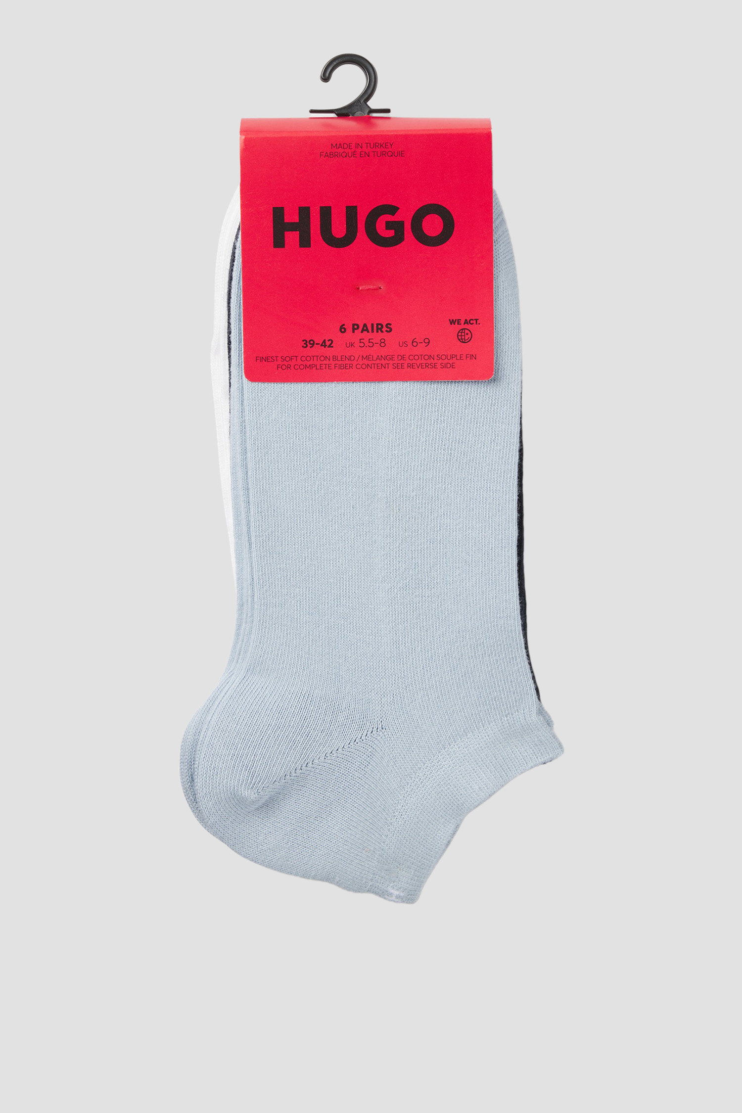 Чоловічі шкарпетки (6 пар) HUGO 50516395;961