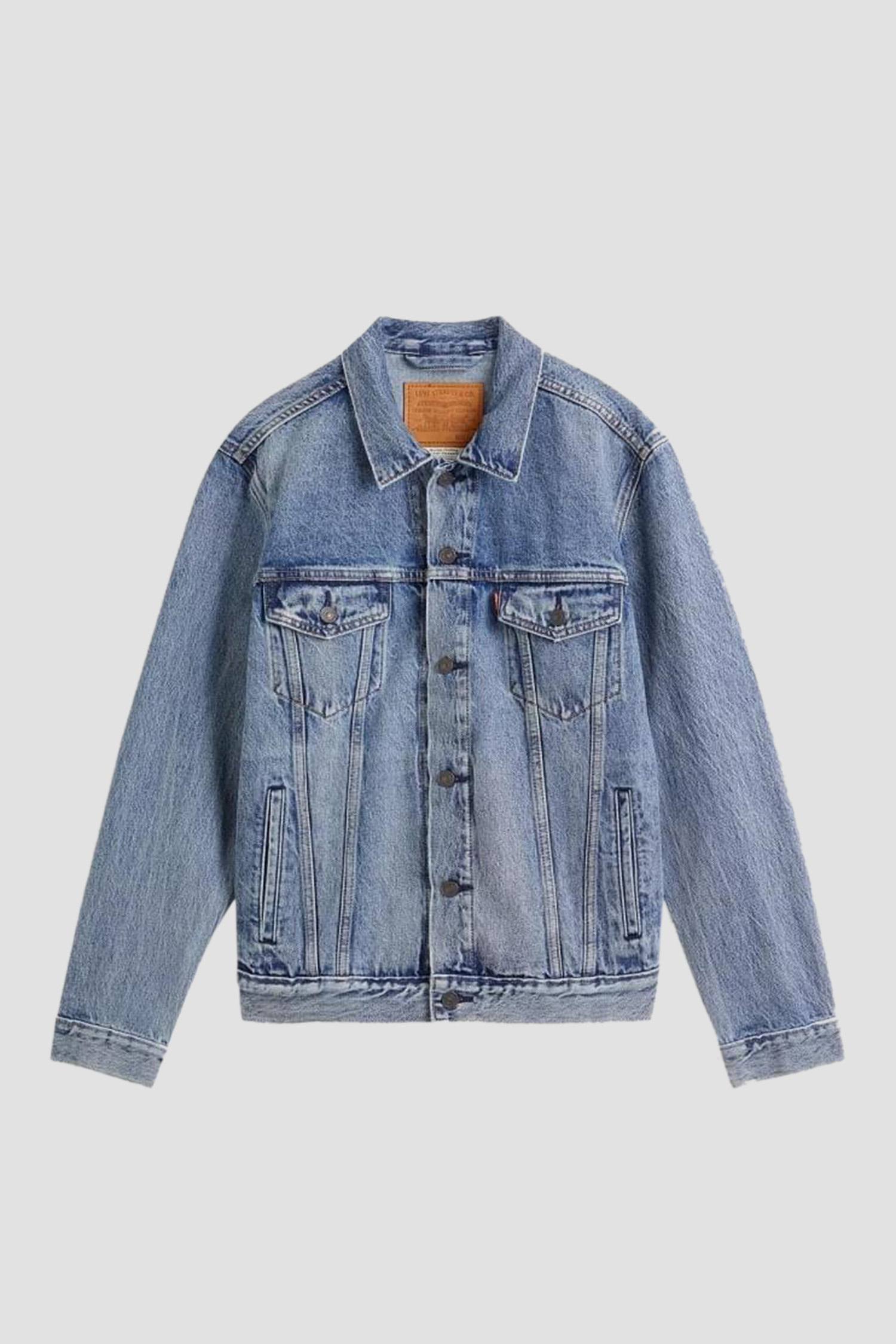 Мужская голубая джинсовая куртка Levi’s® 72334;0574