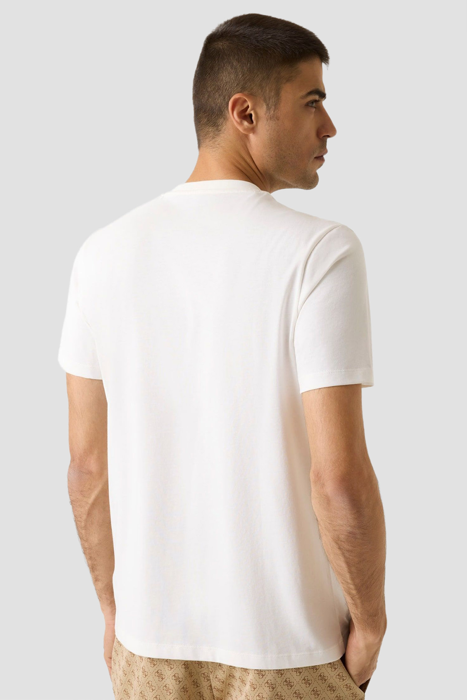 Чоловіча біла футболка Guess Z6RI00.I3Z14;G018