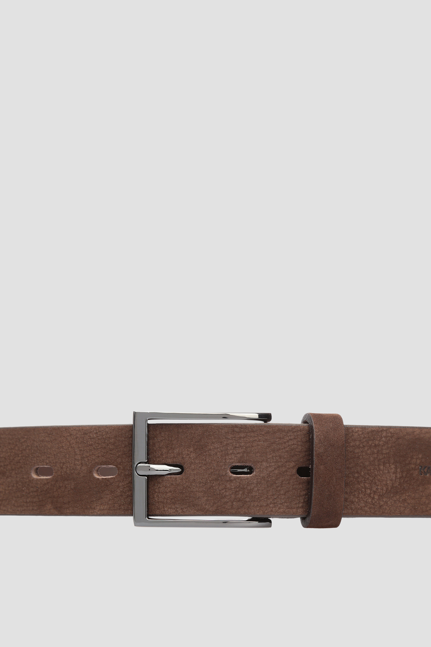 Мужской коричневый кожаный ремень Karl Lagerfeld 582431.815300;490