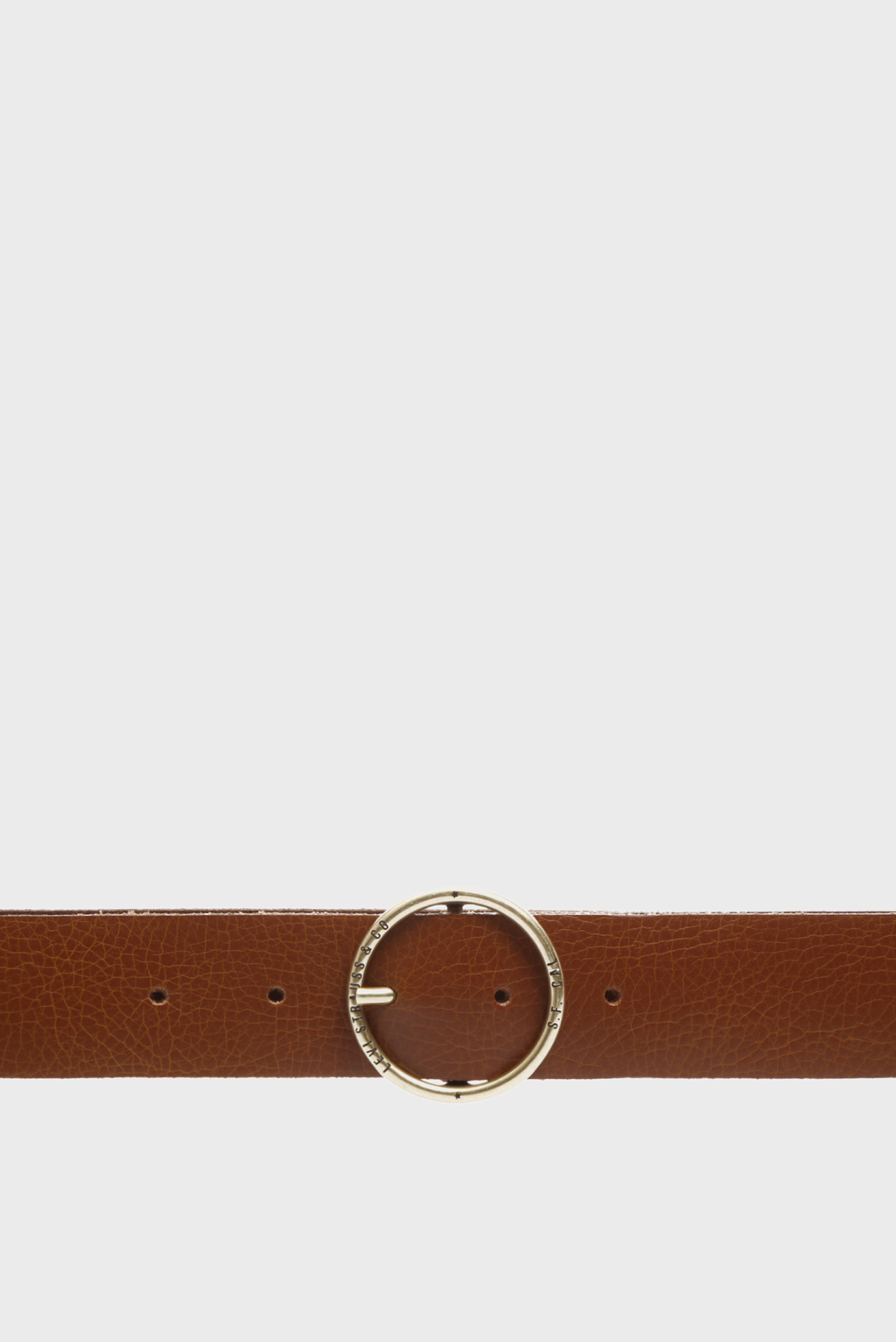 Женский коричневый кожаный ремень Levi’s® 228952;3.27