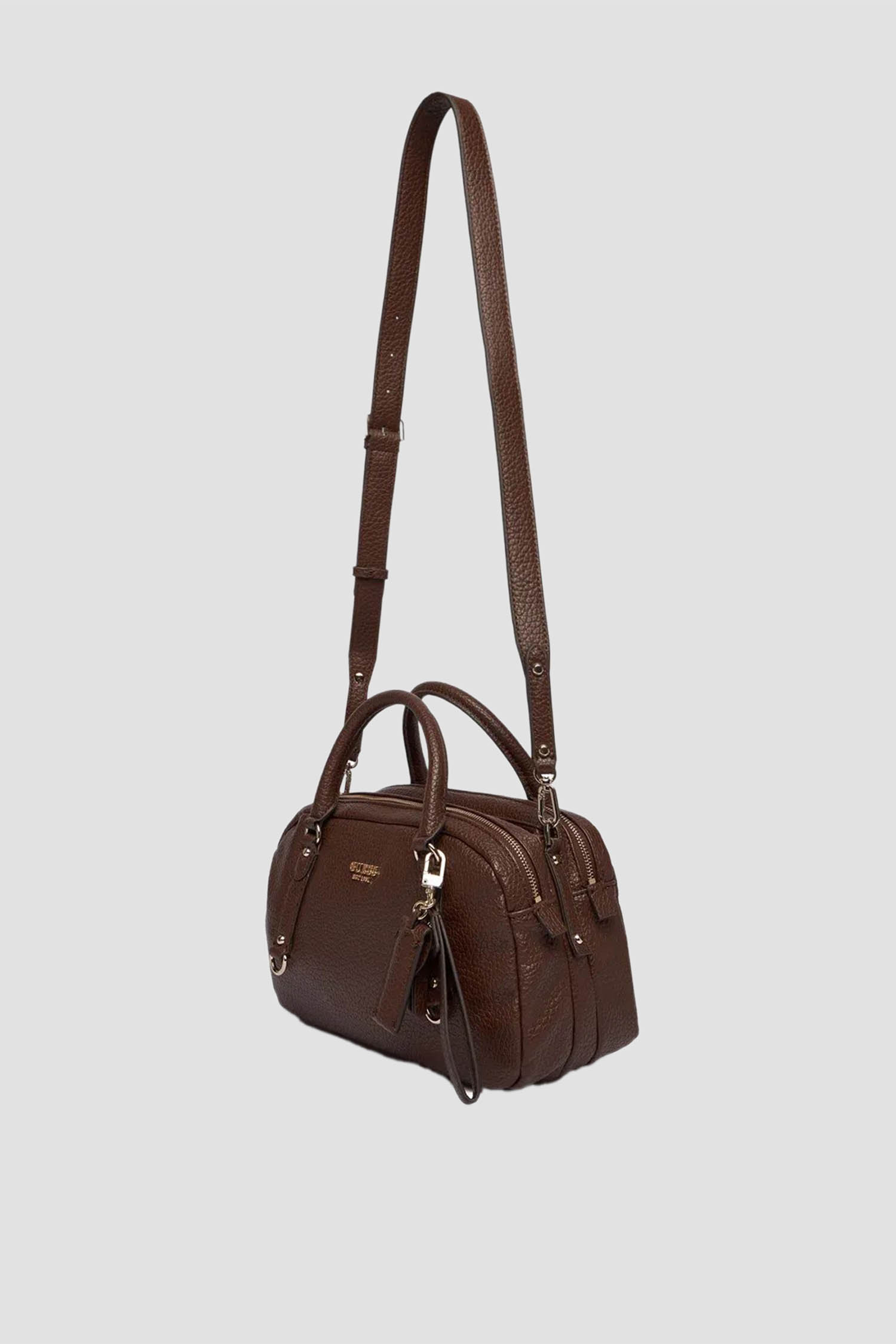 Жіноча темно-коричнева сумка Guess HWBG95.01060;ESP