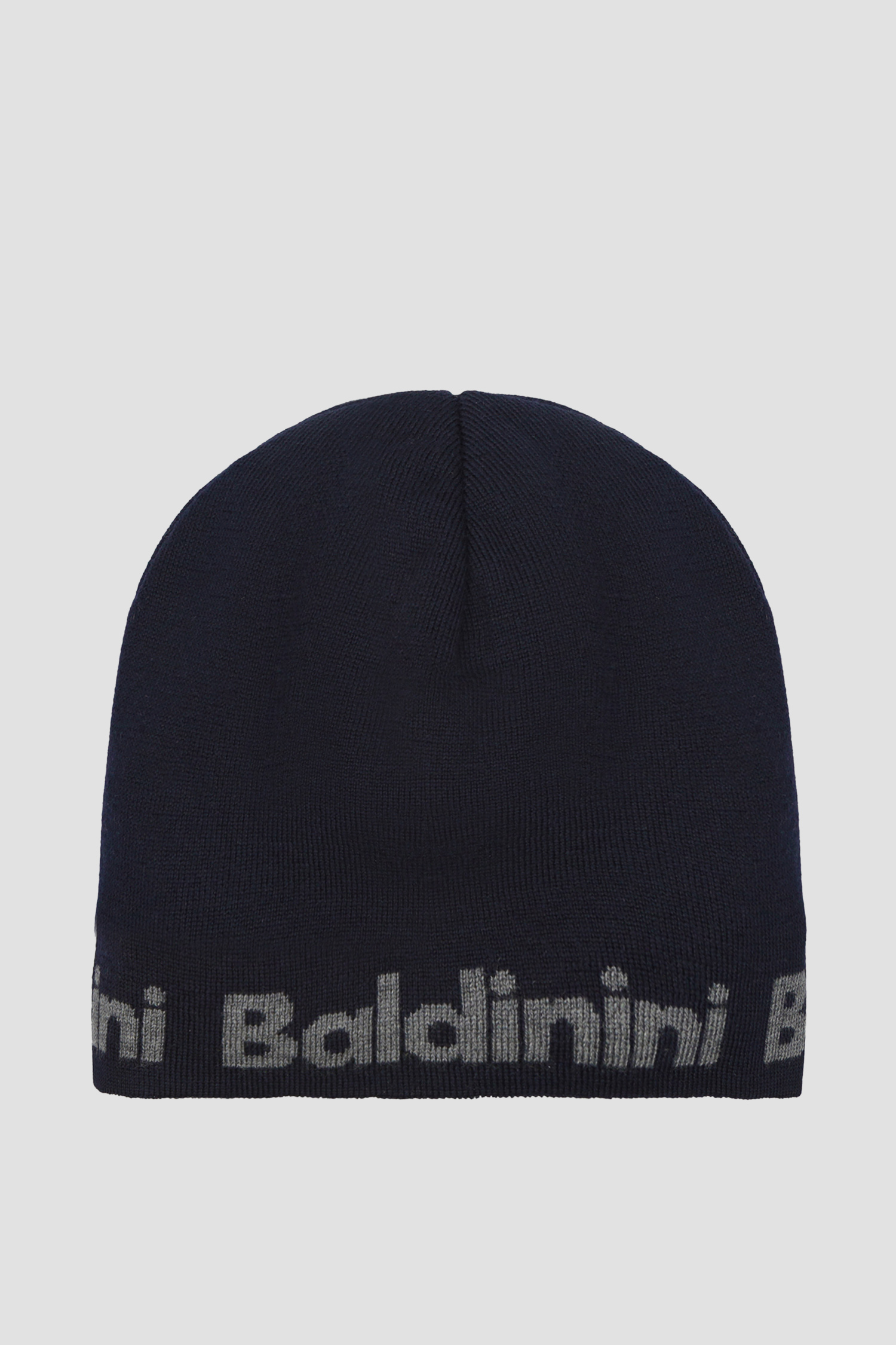 Чоловіча темно-синя вовняна шапка Baldinini M2BC07ANTE;BLGR