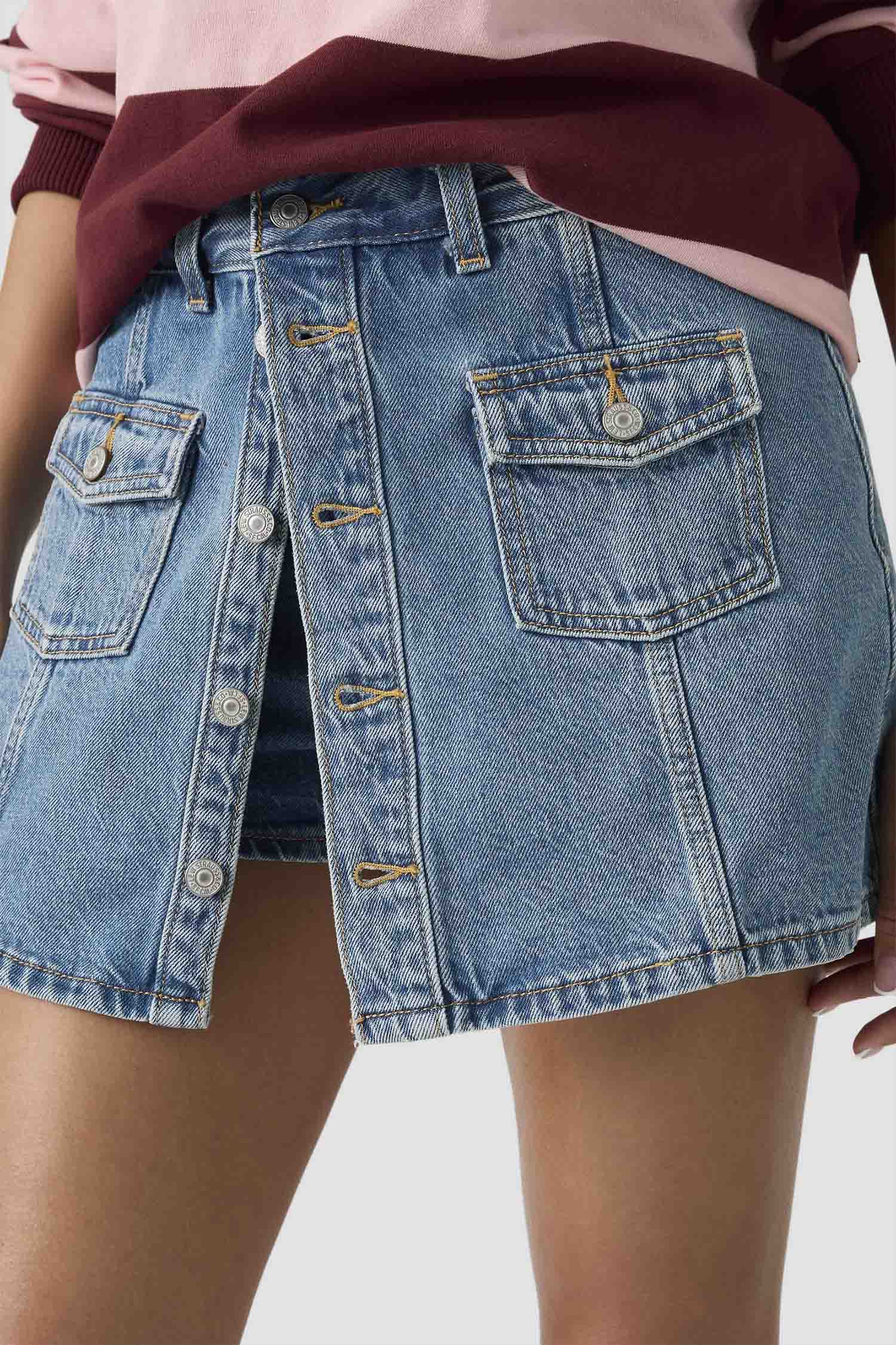 Жіноча блакитна джинсова спідниця Levi’s® 005NA;0000