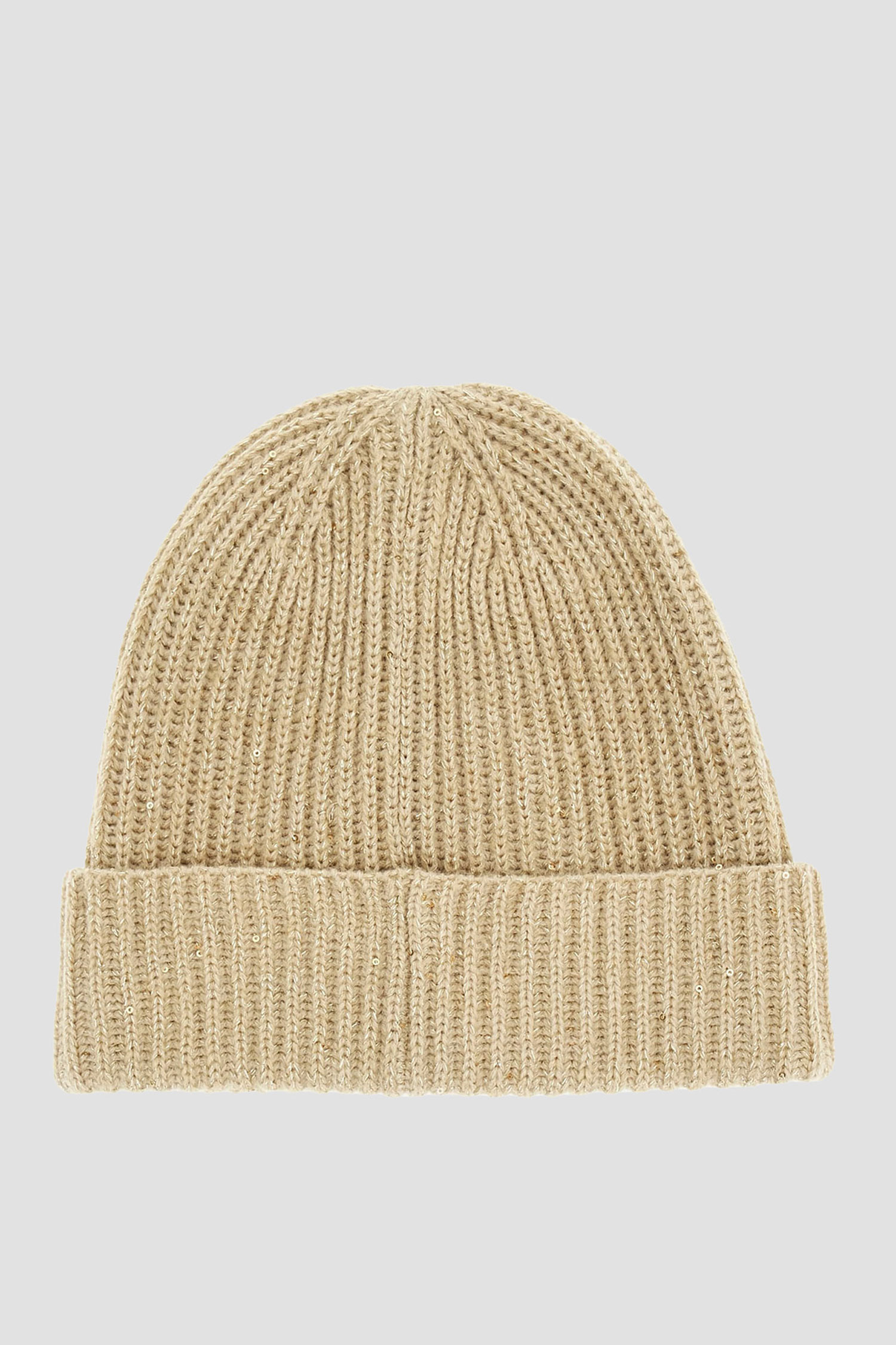 Женская бежевая шапка Guess AW5236.WOL01;BEI