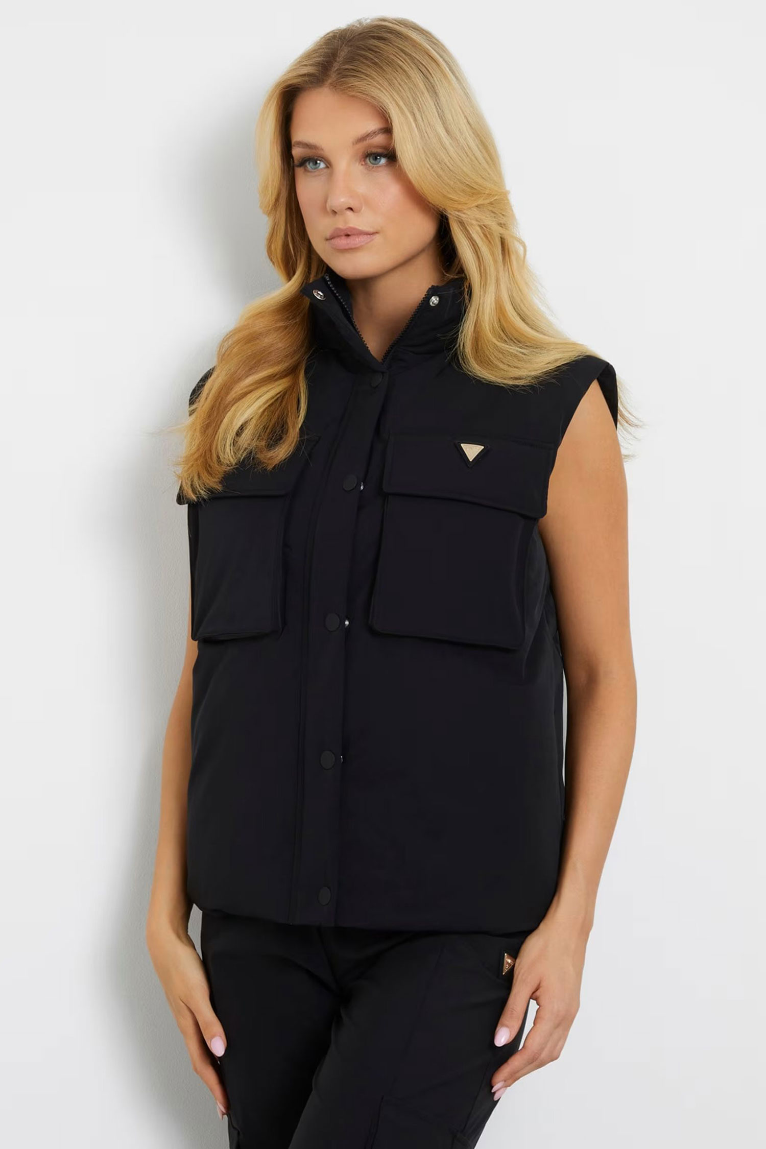 Женский черный жилет Guess V4YL00.WG982;JBLK