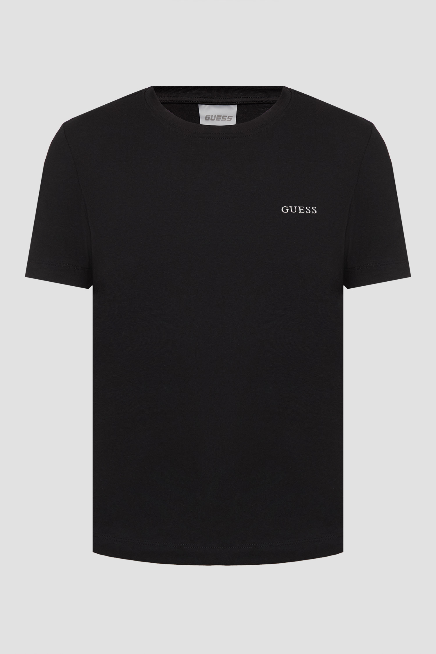 Жіноча чорна футболка Guess V6RI07.J1314;JBLK