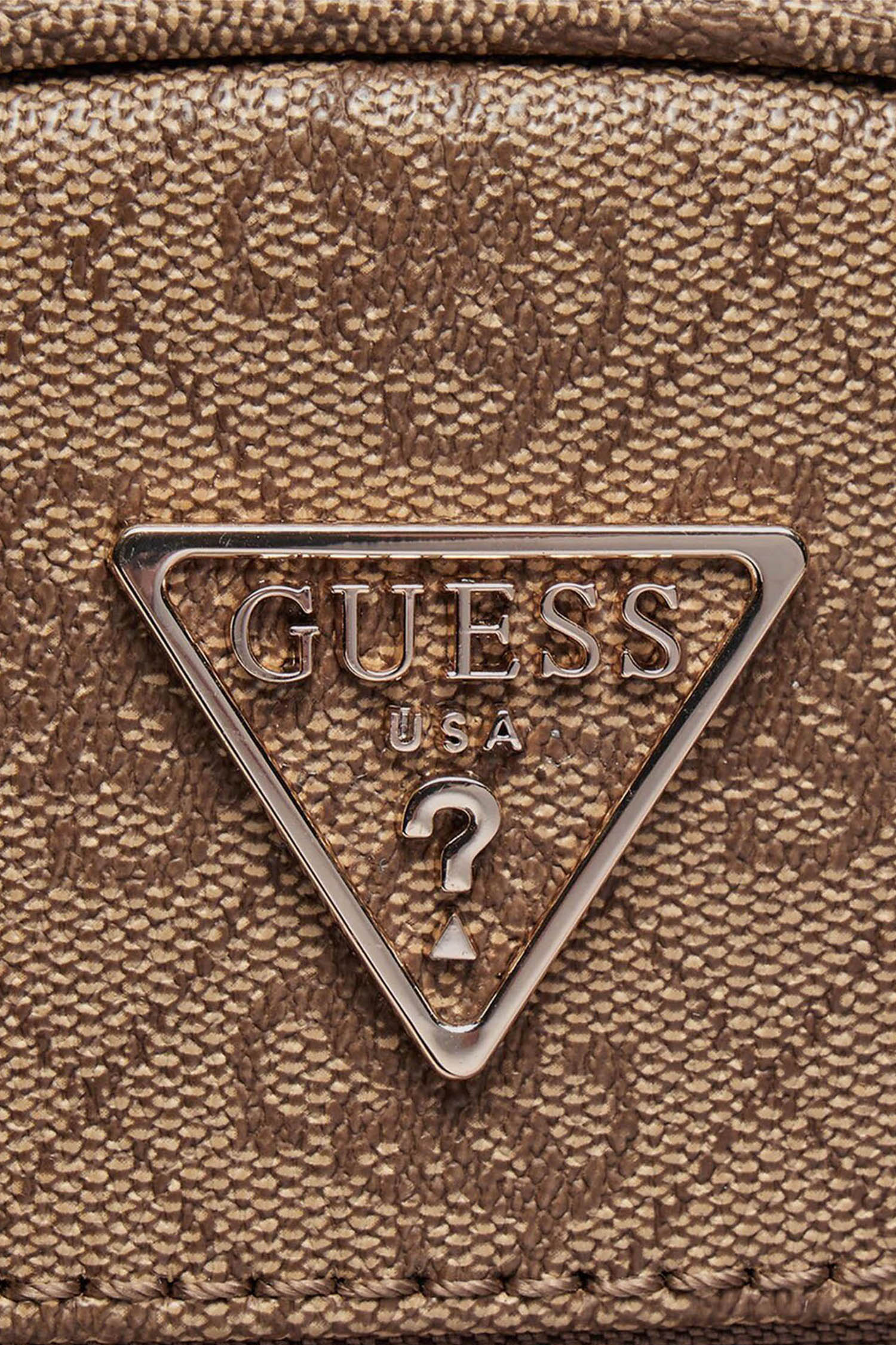 Жіночий коричневий рюкзак з візерунком Guess HWSL90.06320;LTL