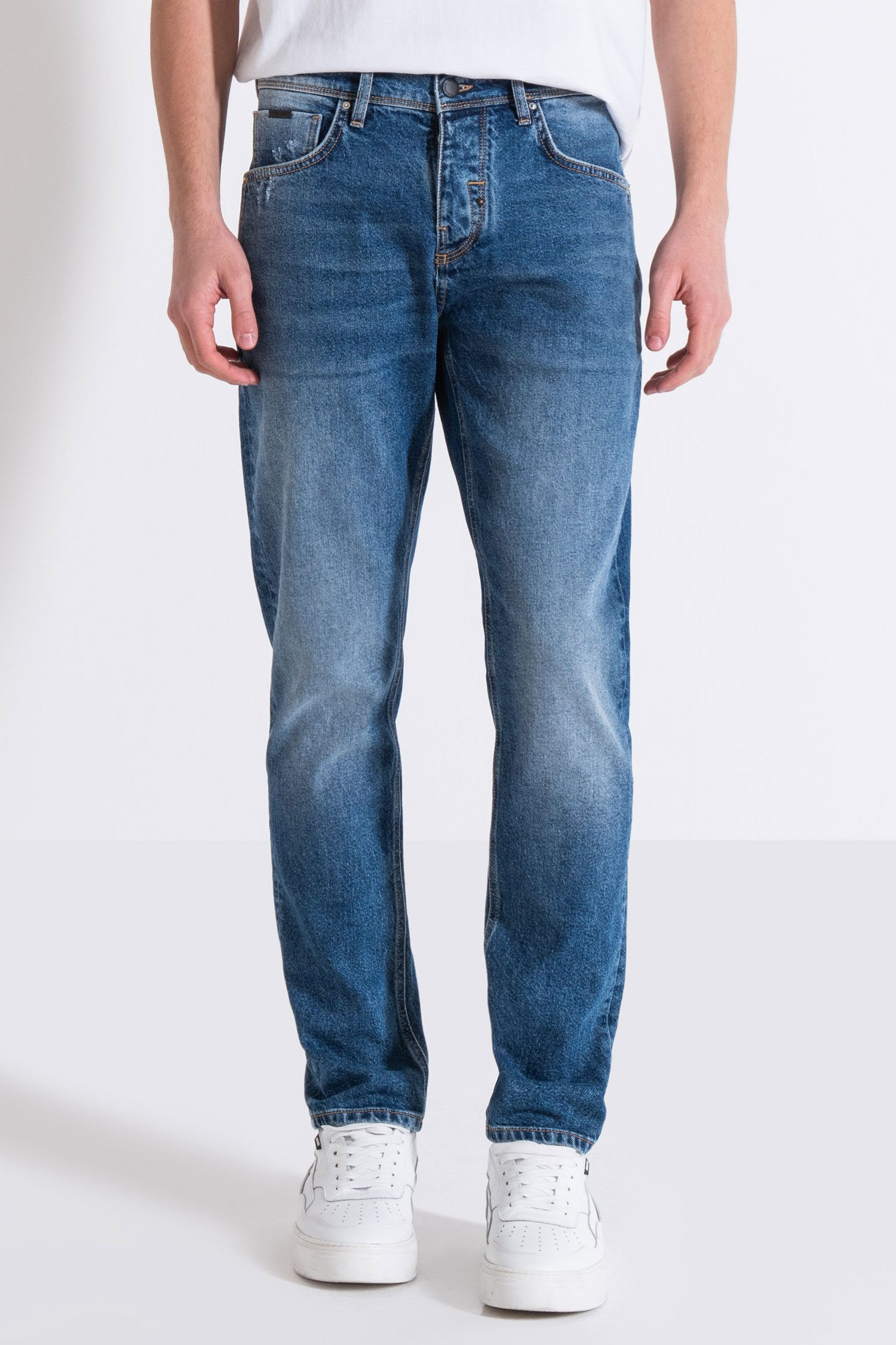 Мужские синие джинсы Antony Morato MMDT00275.FA750475;7010