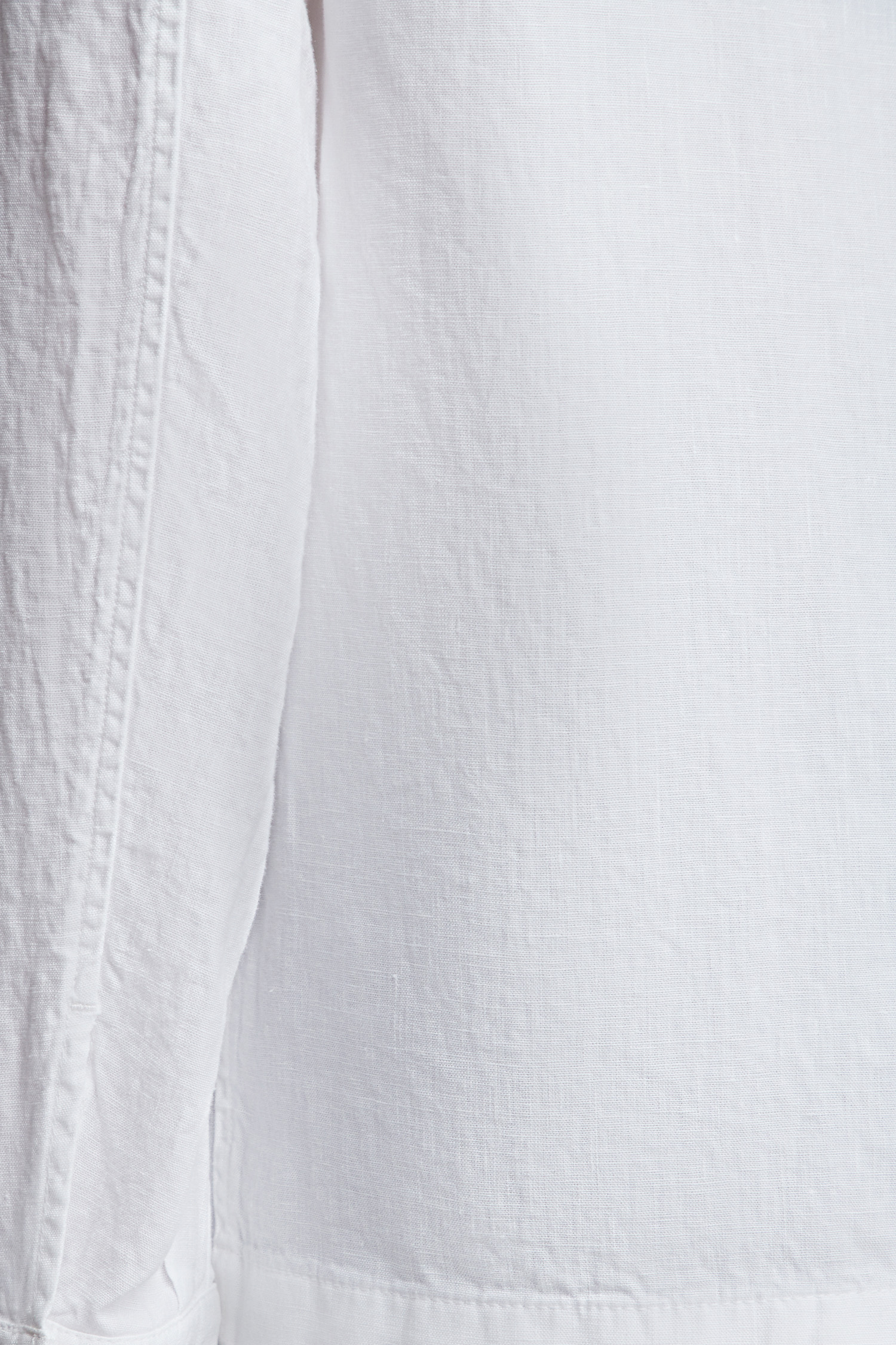 Мужская белая льняная рубашка BOSS 50489310;100