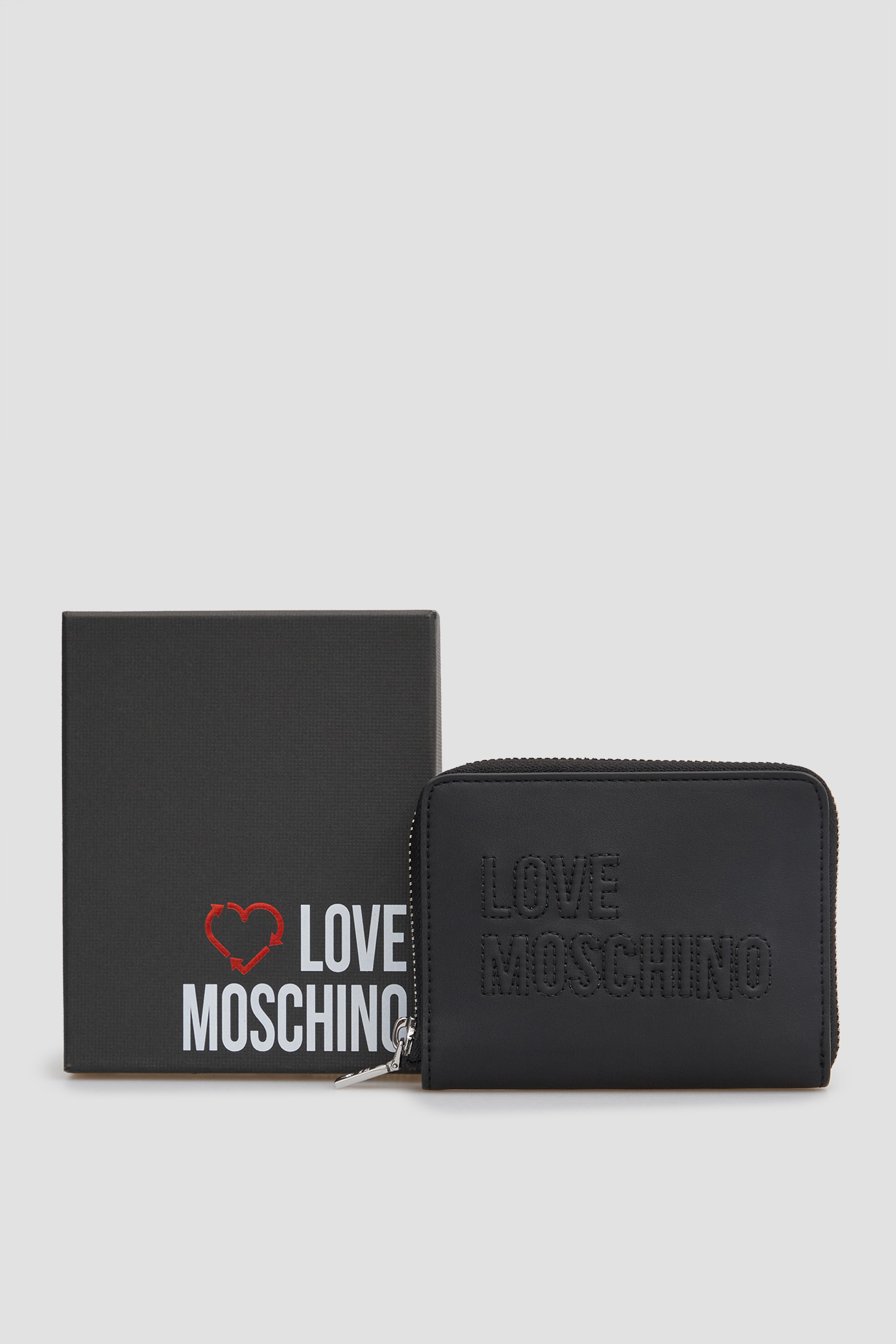 Жіночий чорний гаманець Moschino JC5502PP1O.LE0;000