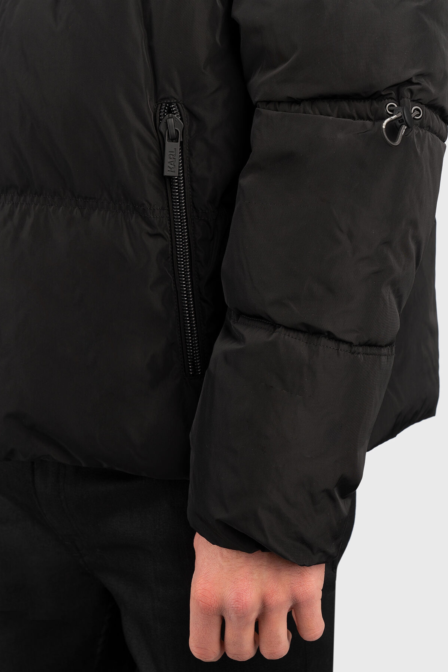 Чоловіча чорна куртка Karl Lagerfeld 534501.505007;990