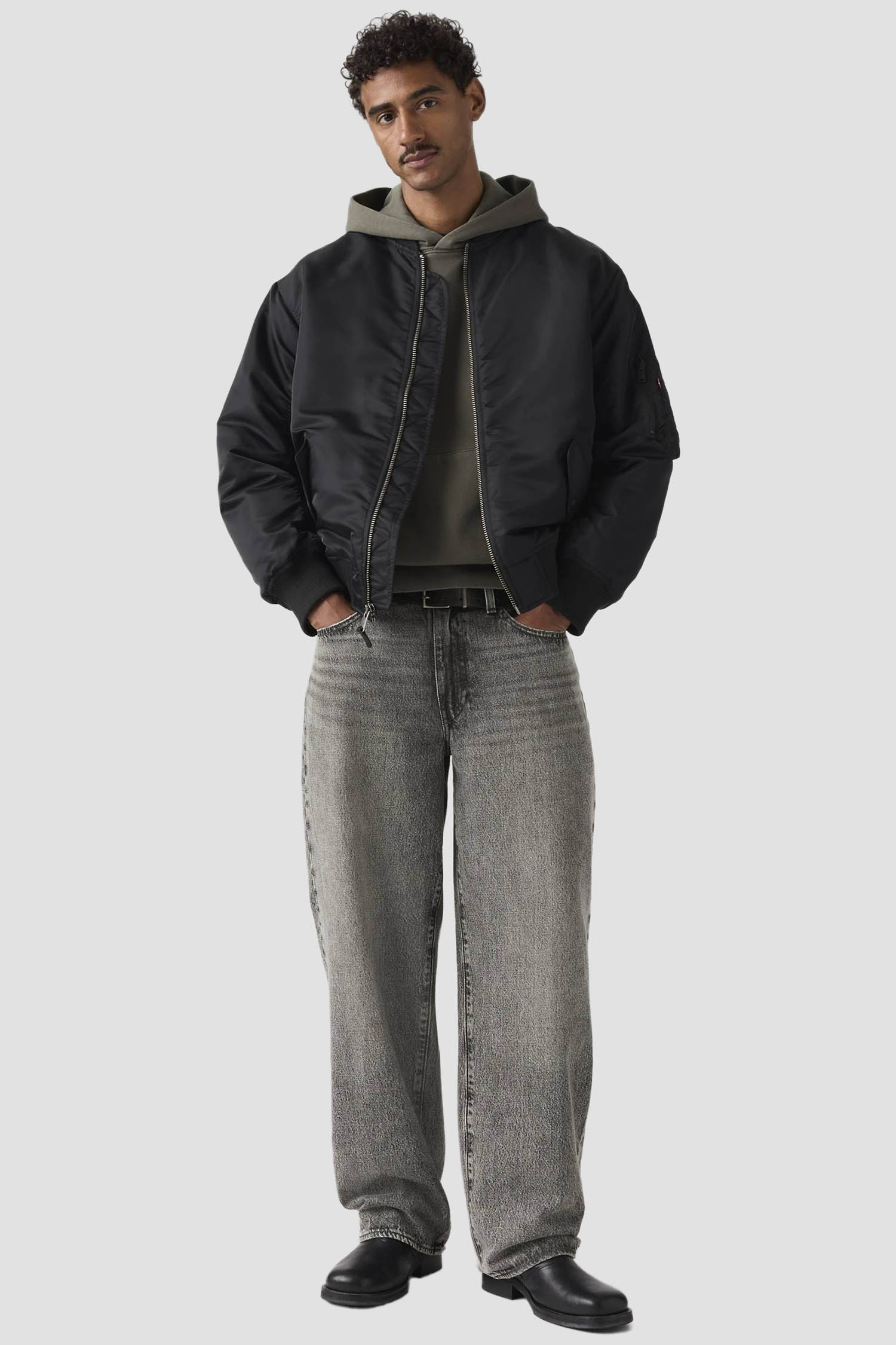 Чоловічі сірі джинси 578™ Baggy Levi’s® A4750;0058