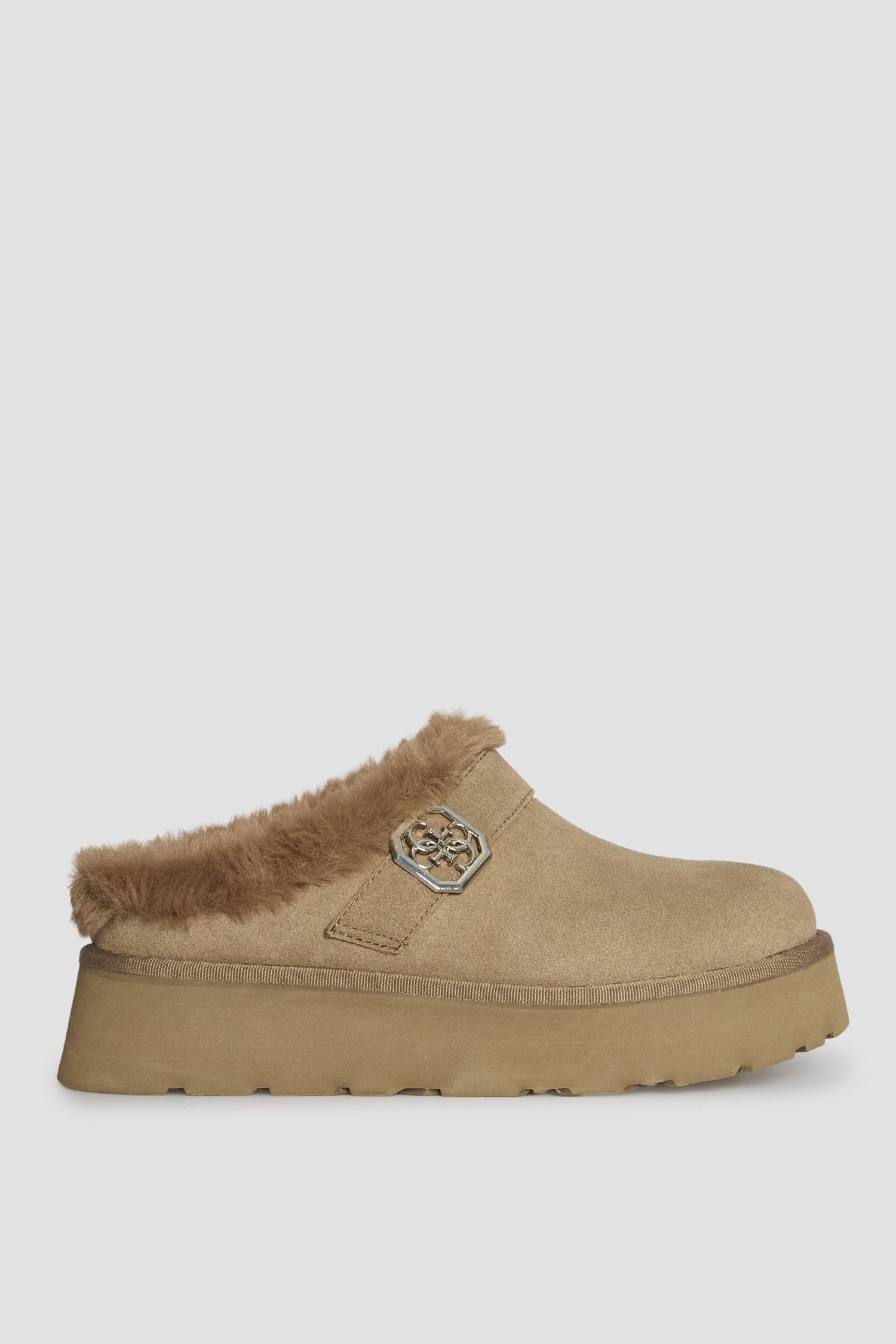 Женские оливковые клоги Guess FLFDOC.ESU06;GREEN