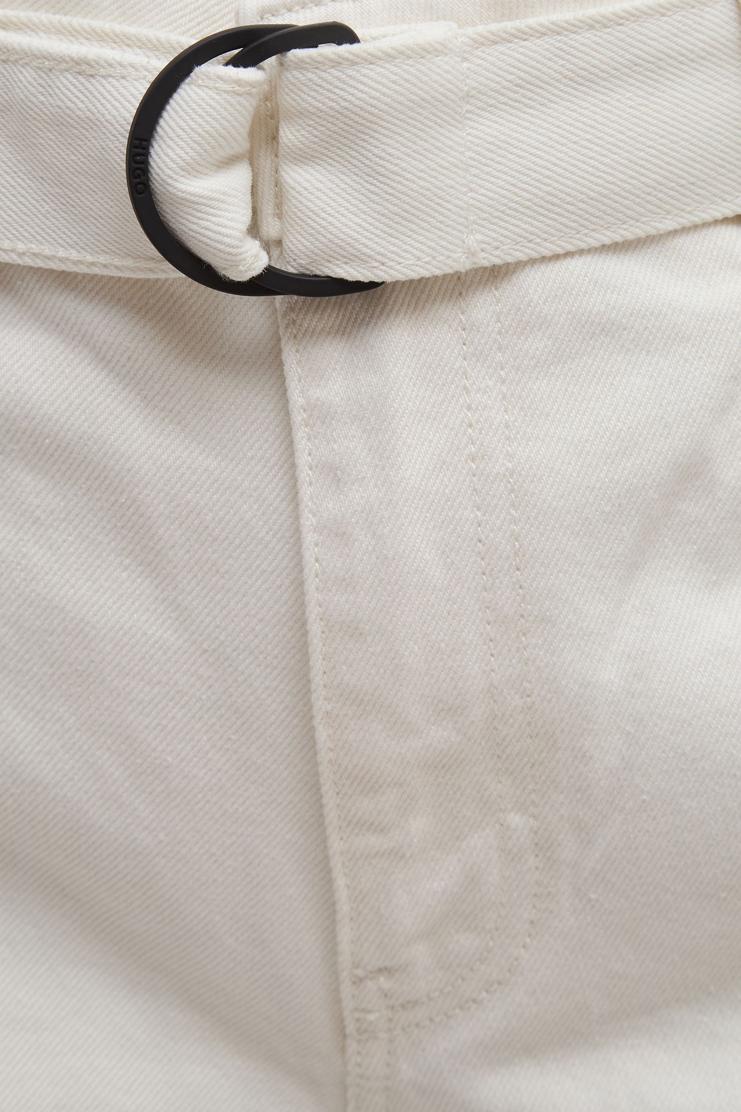 Женские белые шорты HUGO 50535348;101