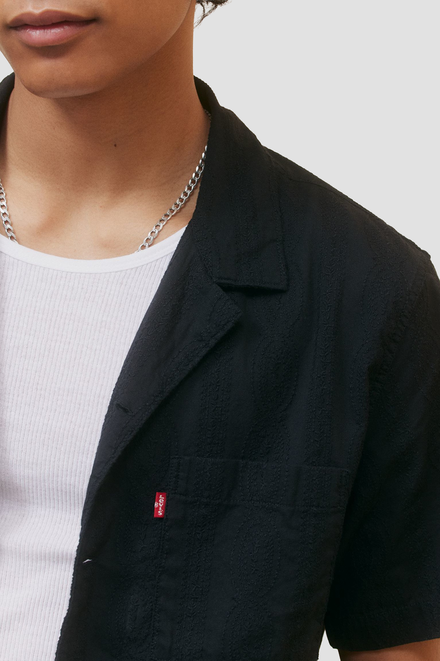 Мужская черная рубашка Levi’s® 72625;0115