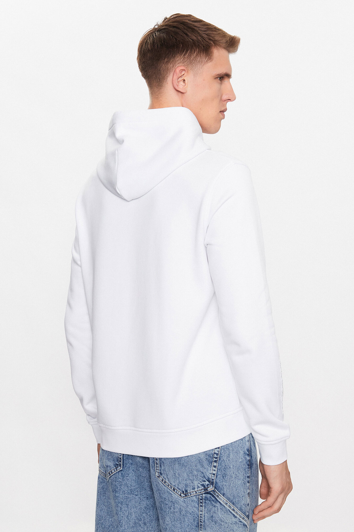 Чоловіче біле худі Karl Lagerfeld 533910.705402;10