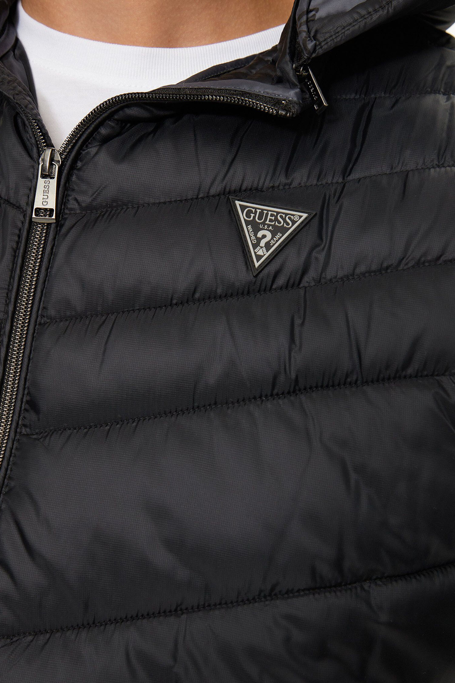Мужской черный жилет Guess M4YN21.WG9P2;JBLK