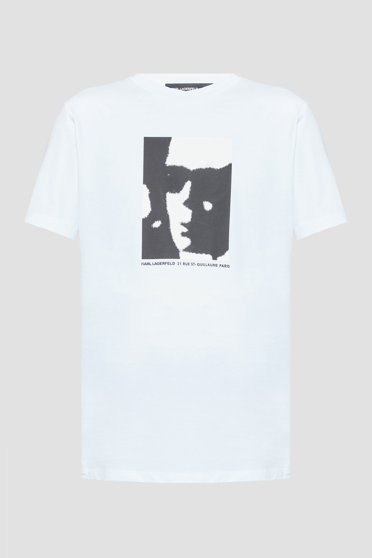 Мужская белая футболка Karl Lagerfeld 553225.755034;10